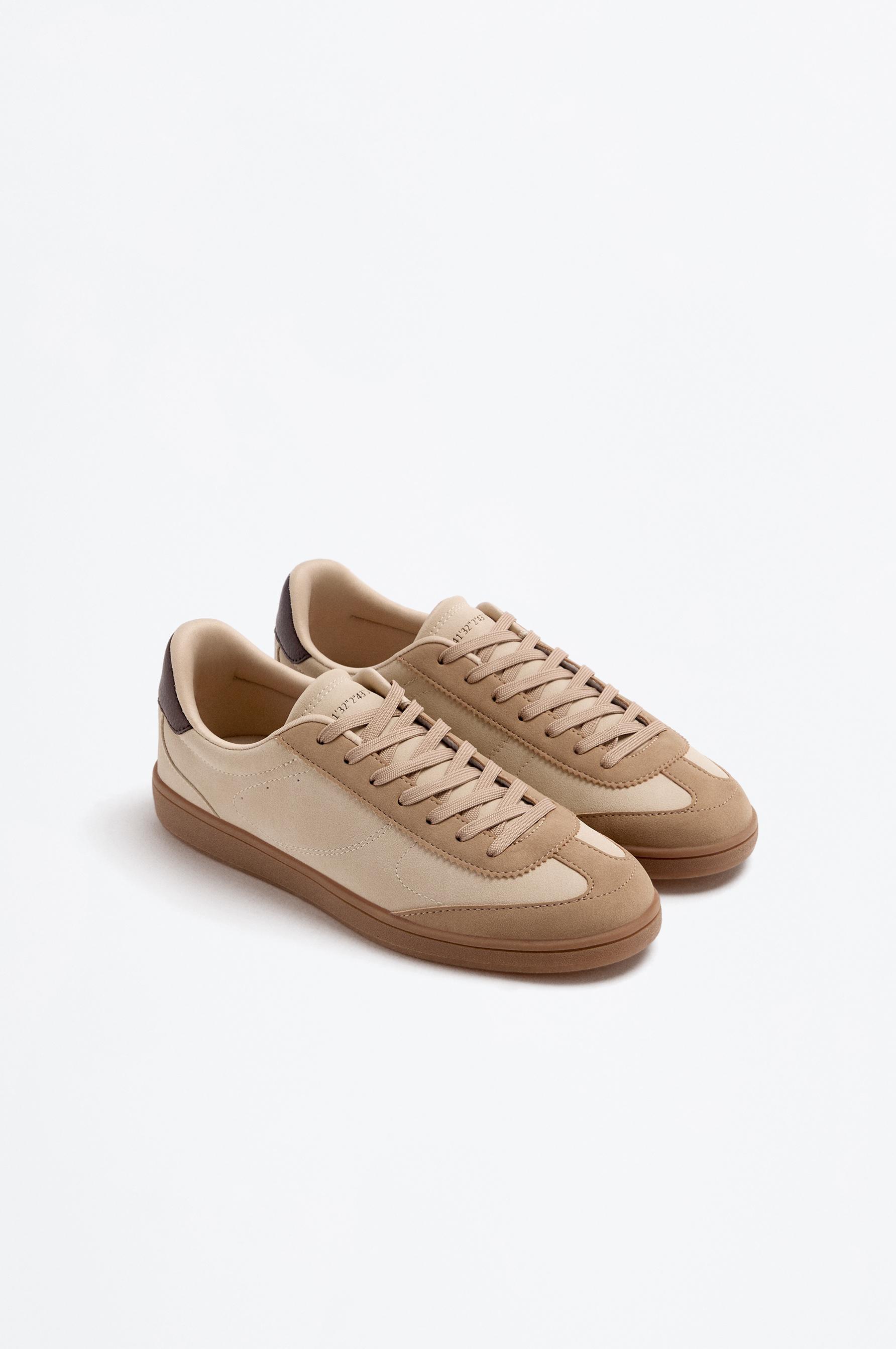 Lefties Bej Lefties Retro spor ayakkabı