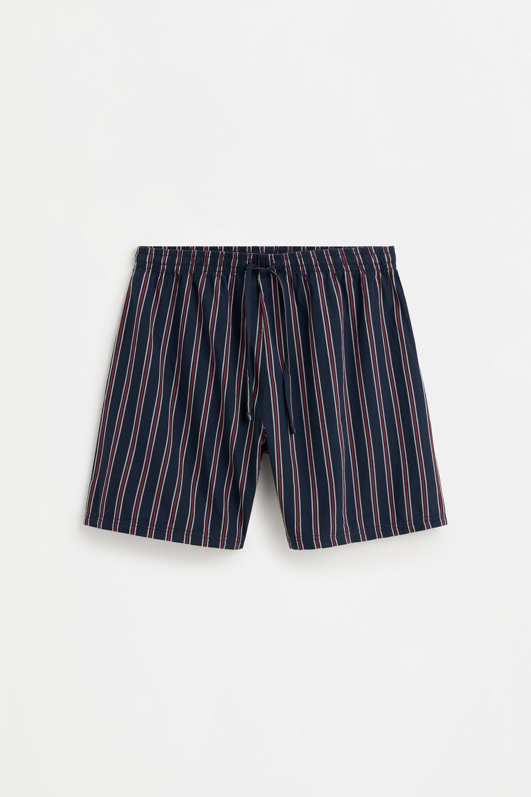 Striped short pyjamas — NAVY