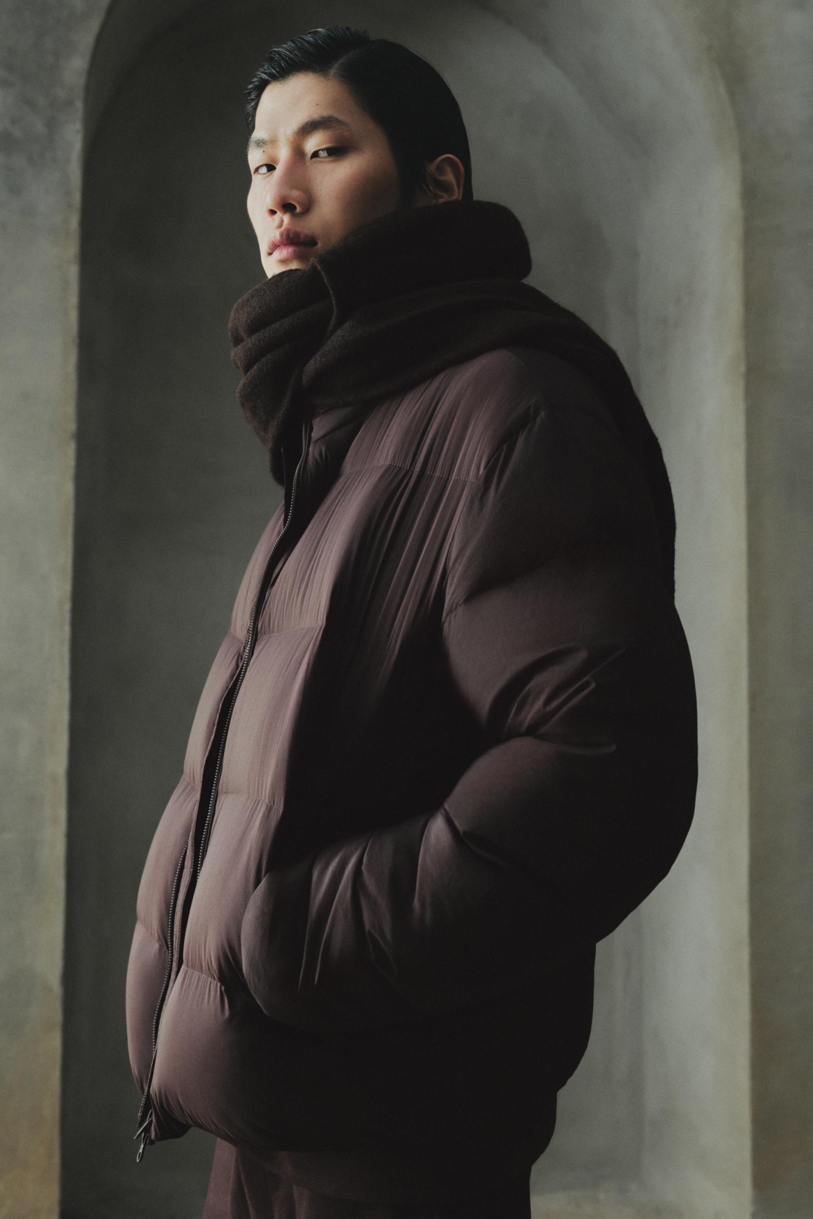 Cazadora plumífero cuello subido Edition