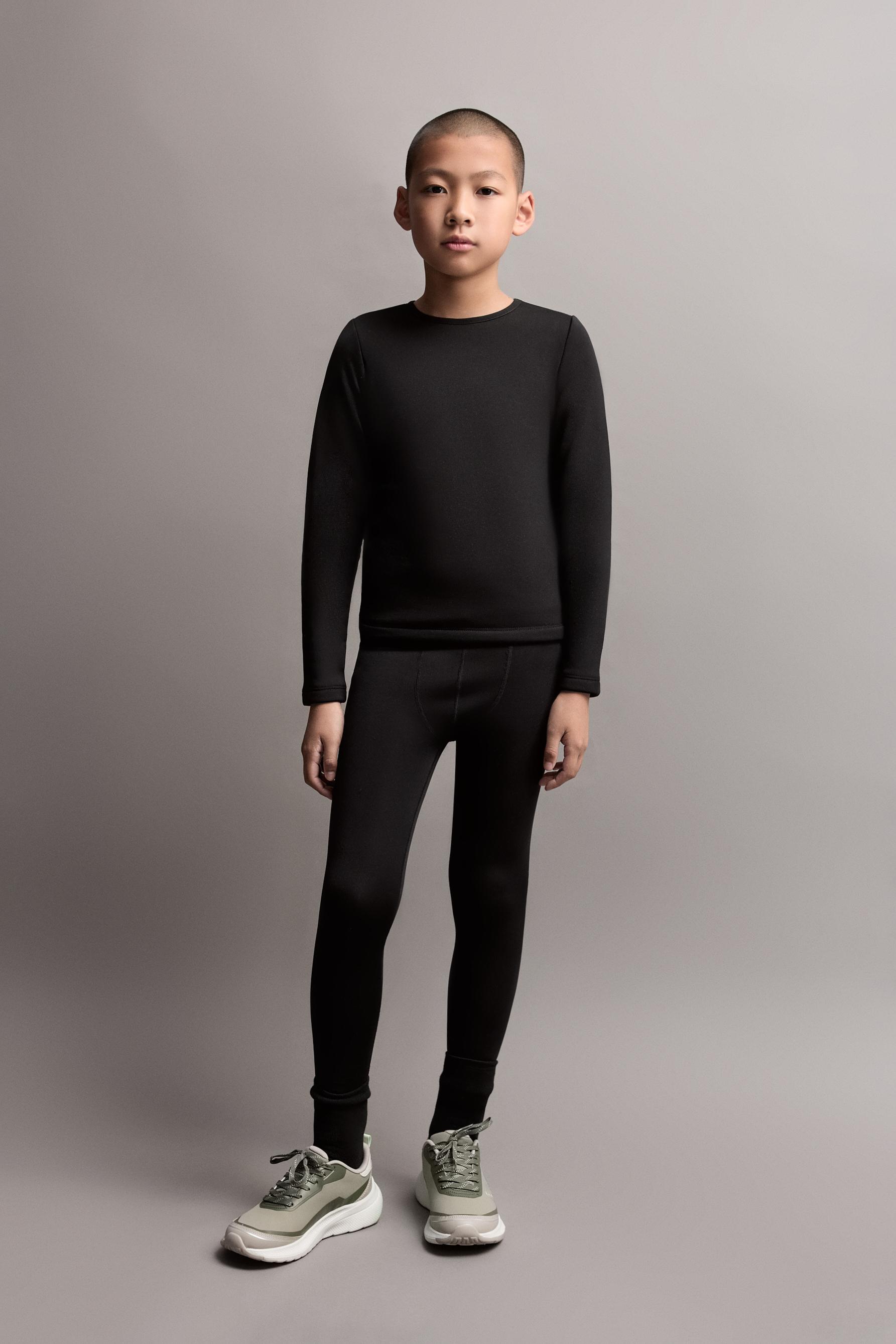 Heavy Weight Thermal Comfort T-Shirt — BLACK