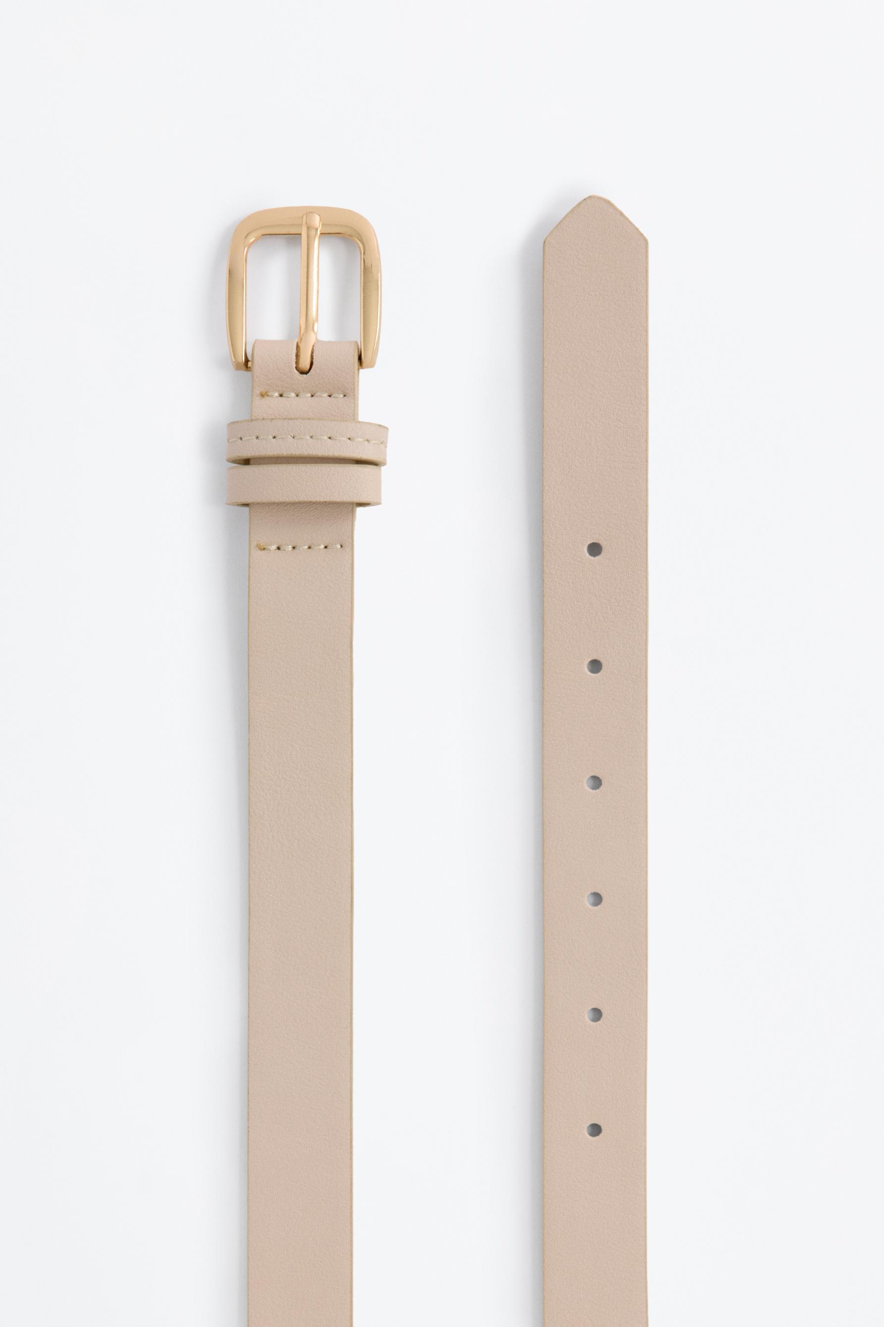 Basic belt — ECRU