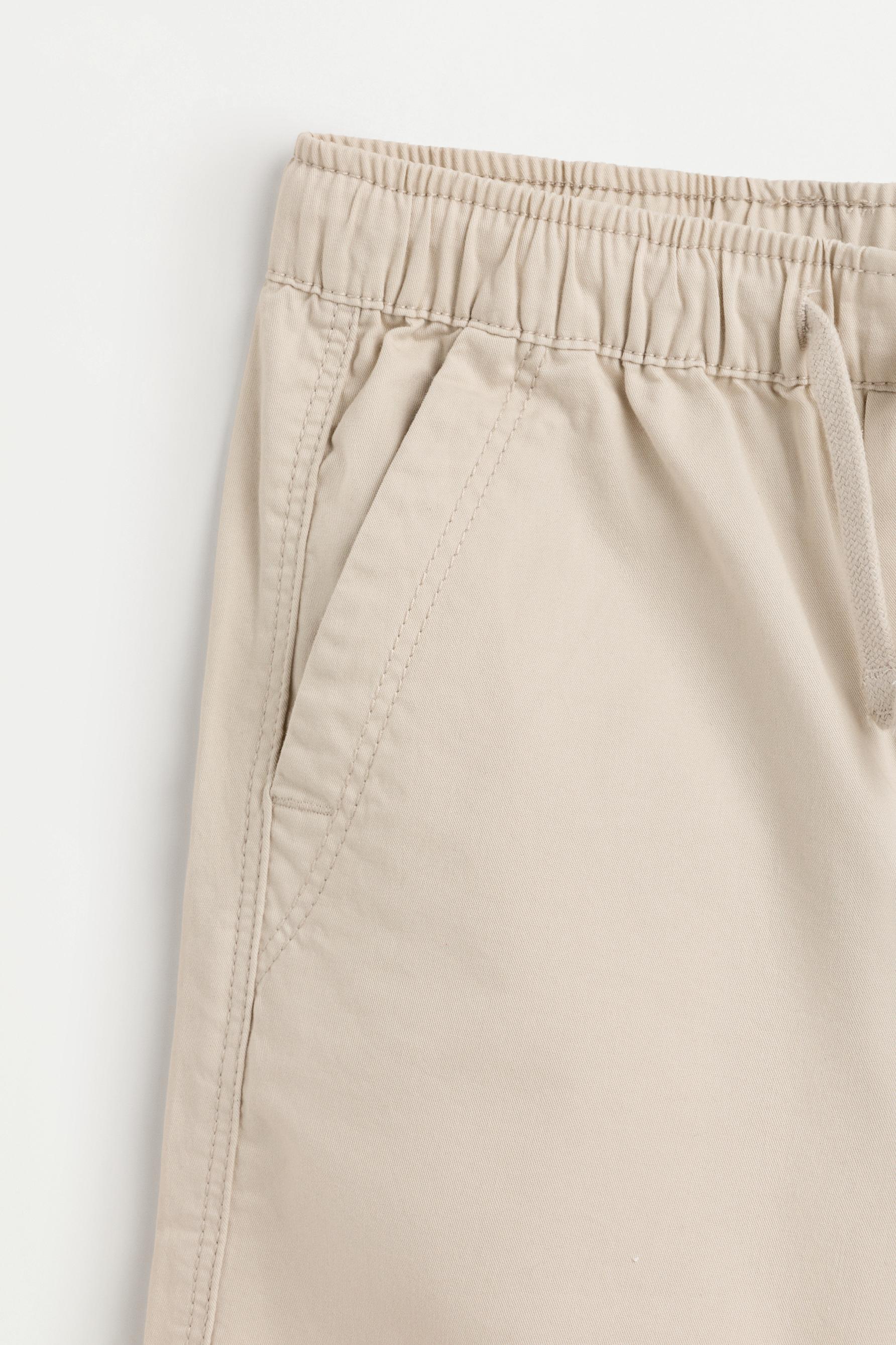 Bermuda jogger shorts — GREY