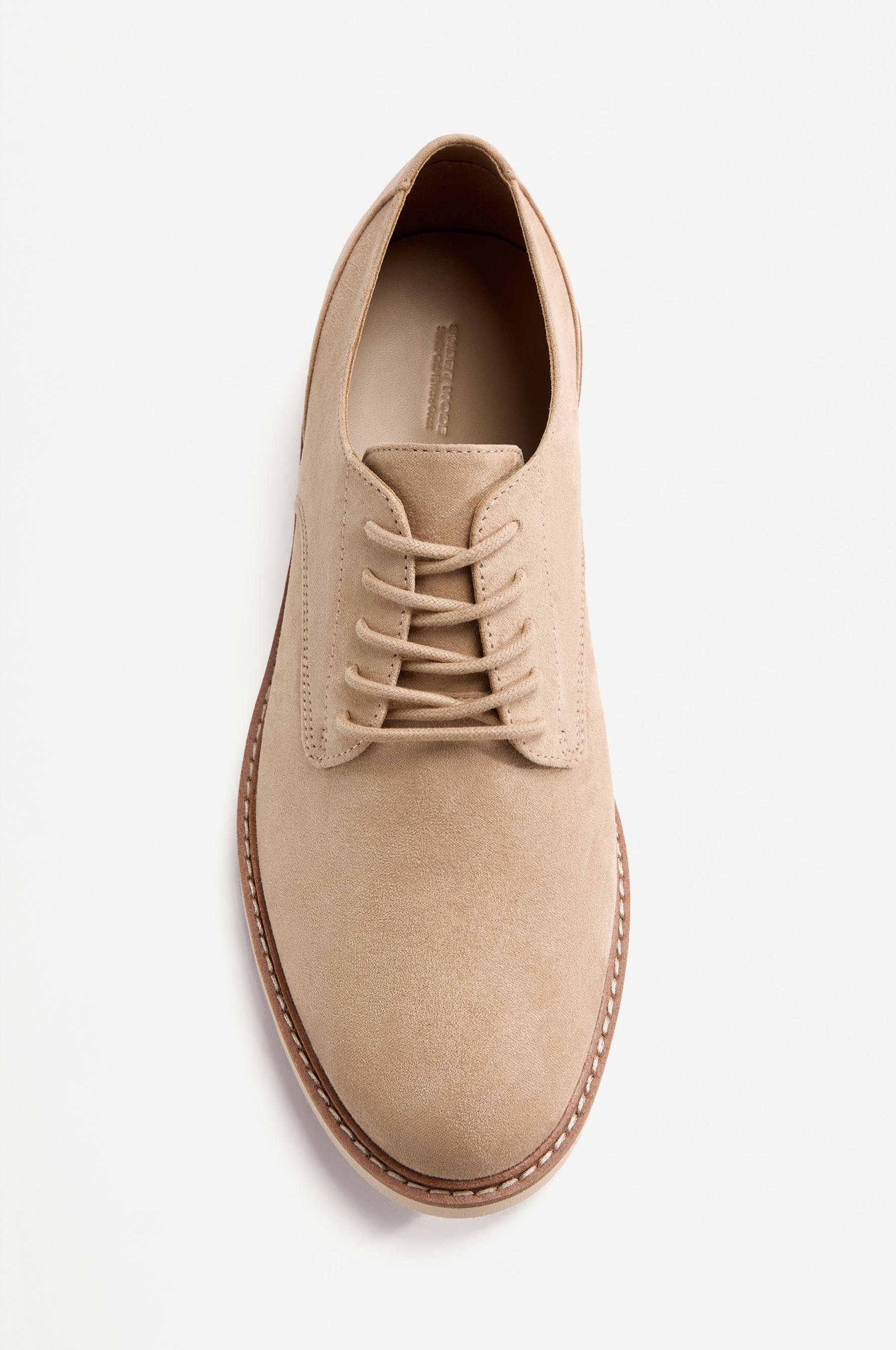 Blucher dress shoe — BEIGE