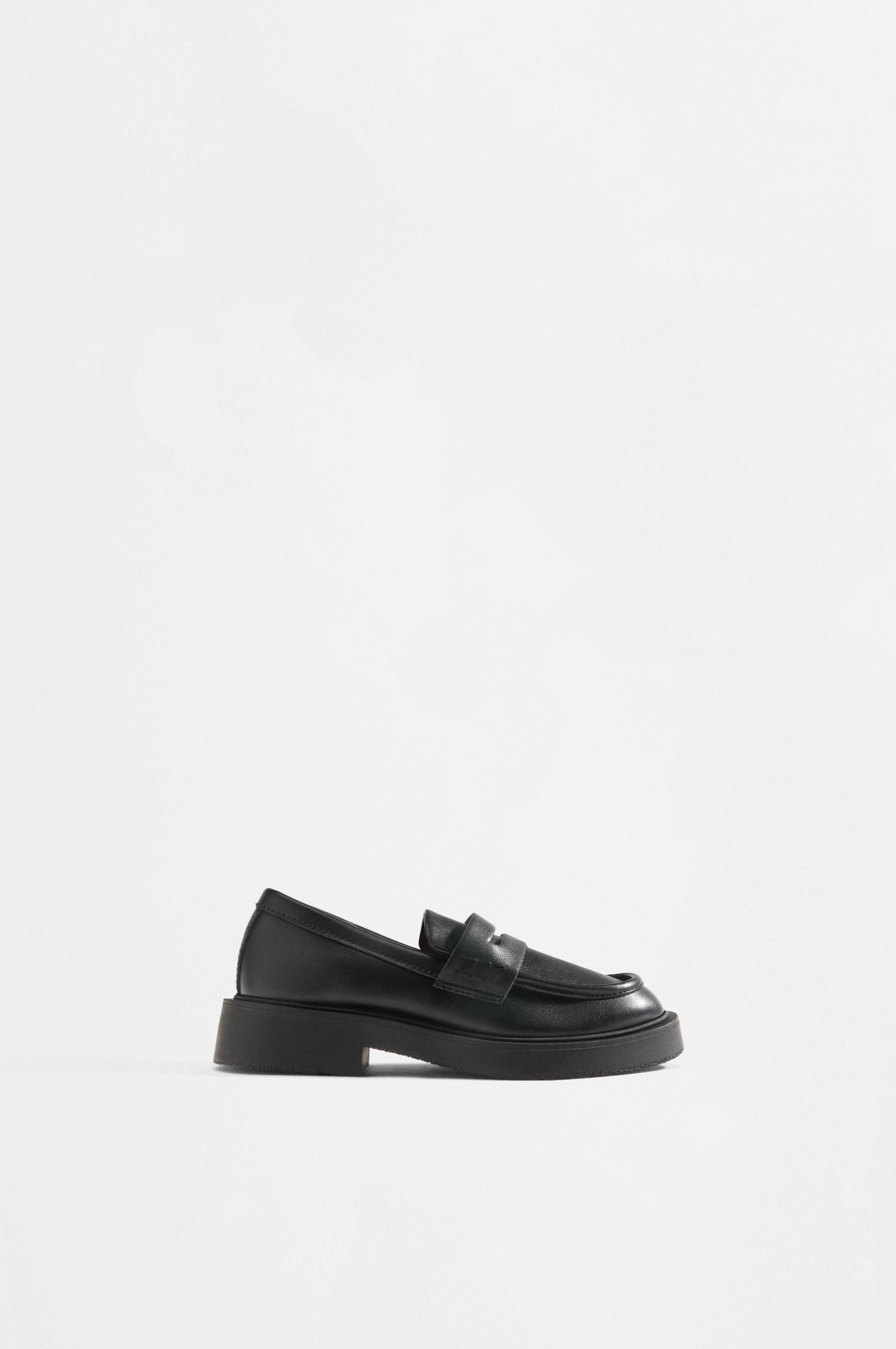 Penny Loafers — BLACK