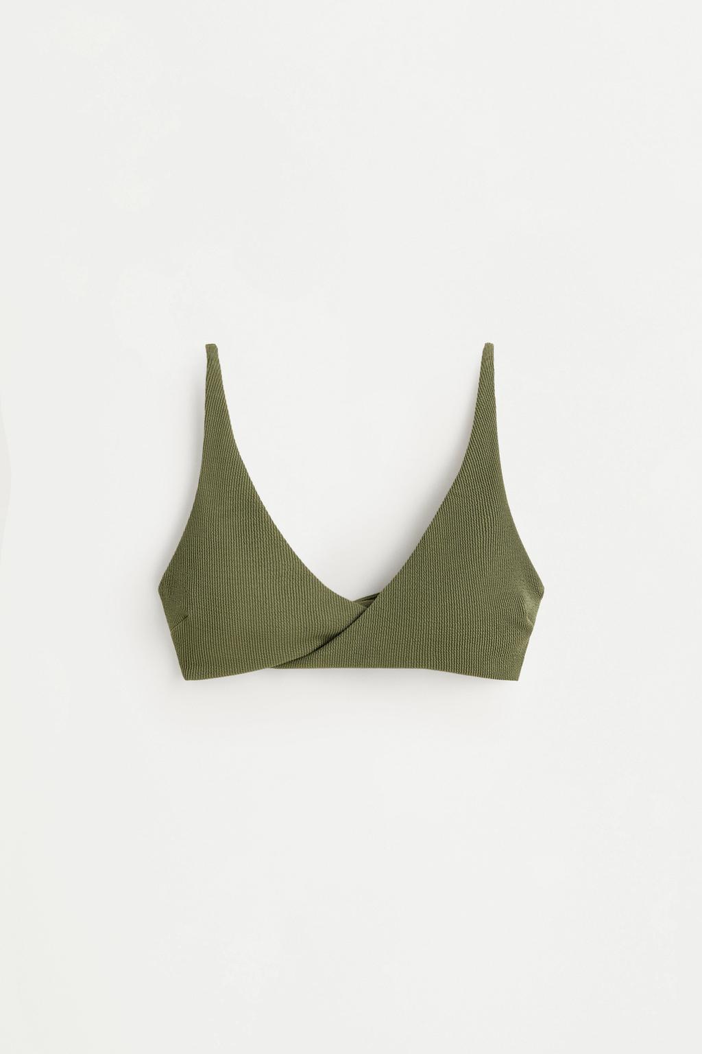 Lefties Crossover üçbucaq bikini üstü