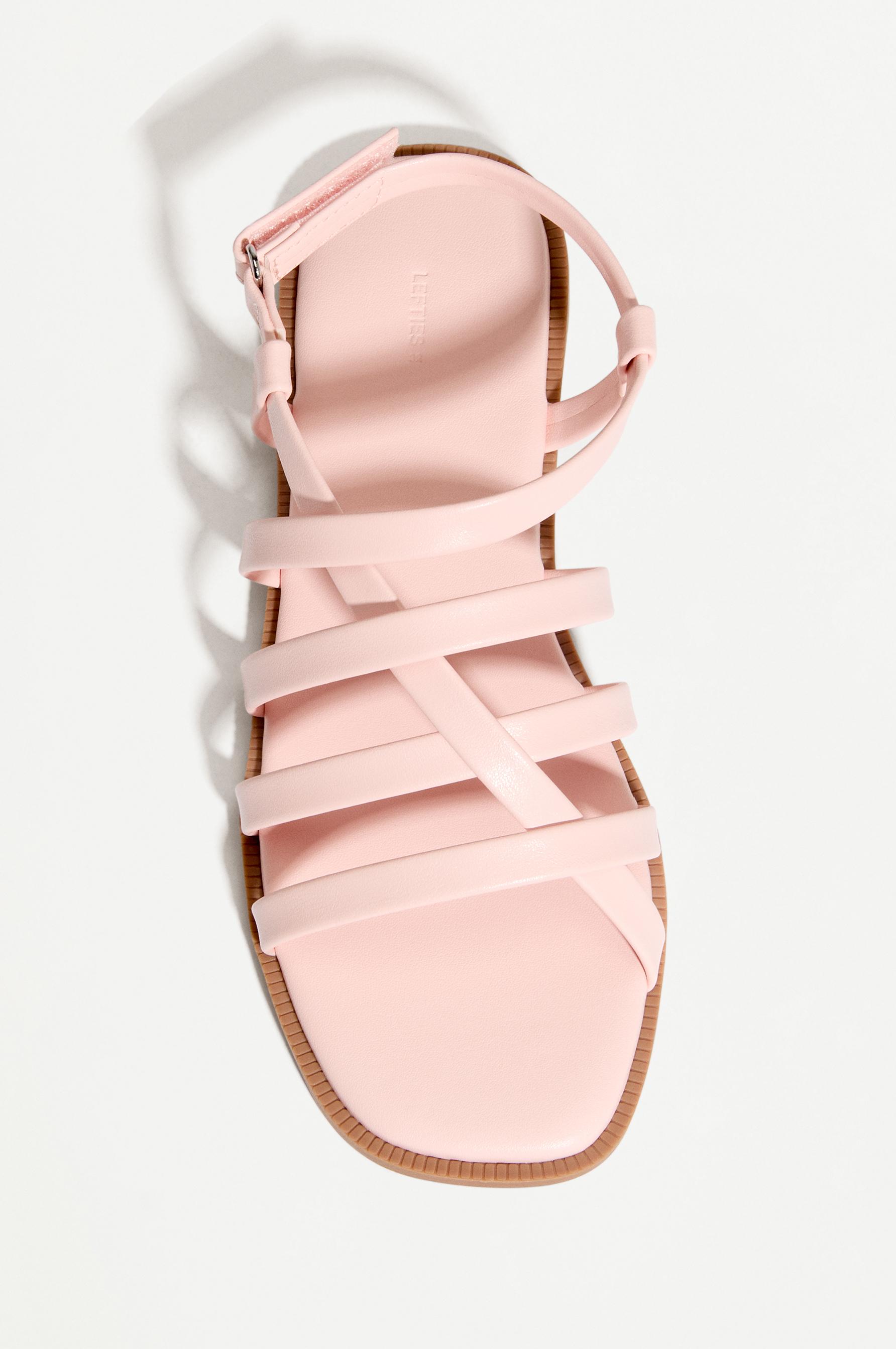 Strappy sandals — ORANGE