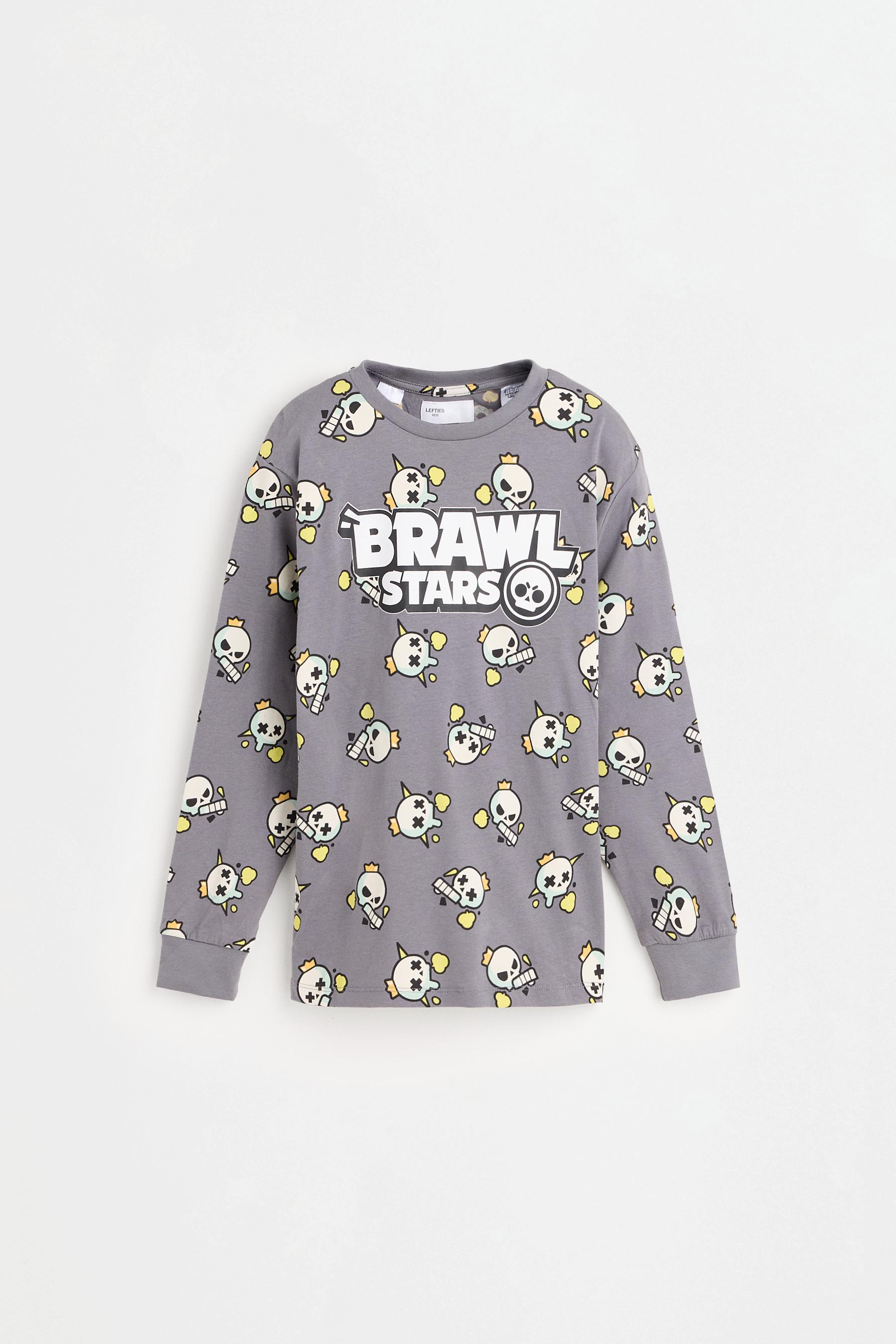 Brawl Stars long pyjamas — DARK GREY