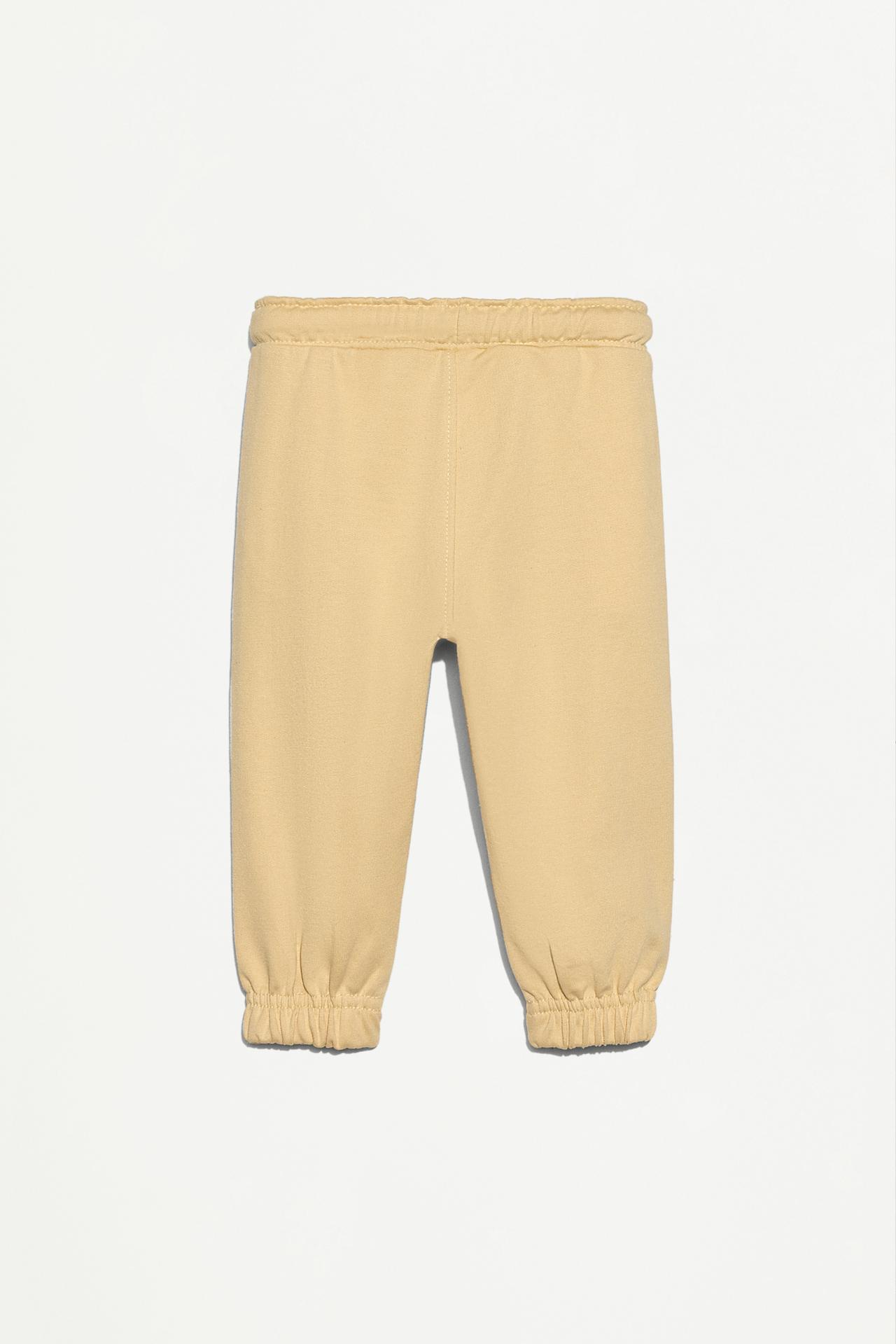 Pack of 4 plain plush trousers — GREY MARL