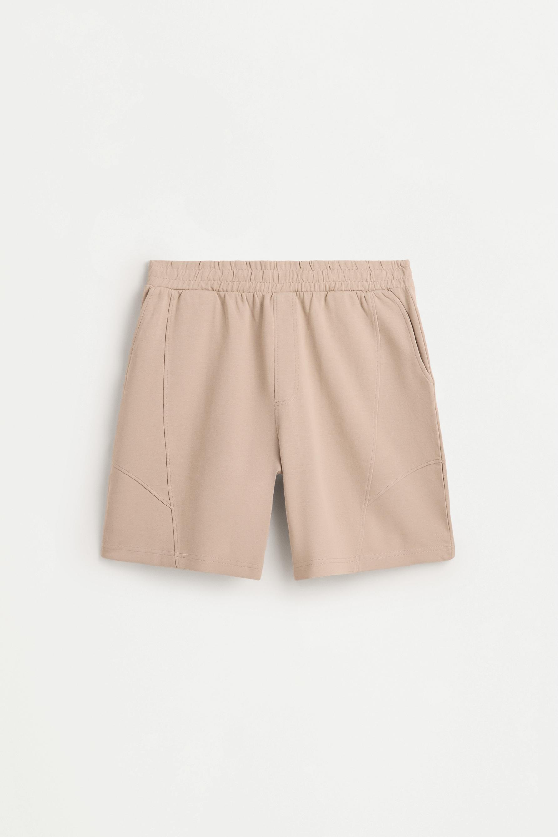 Interlock Bermuda shorts — SAND