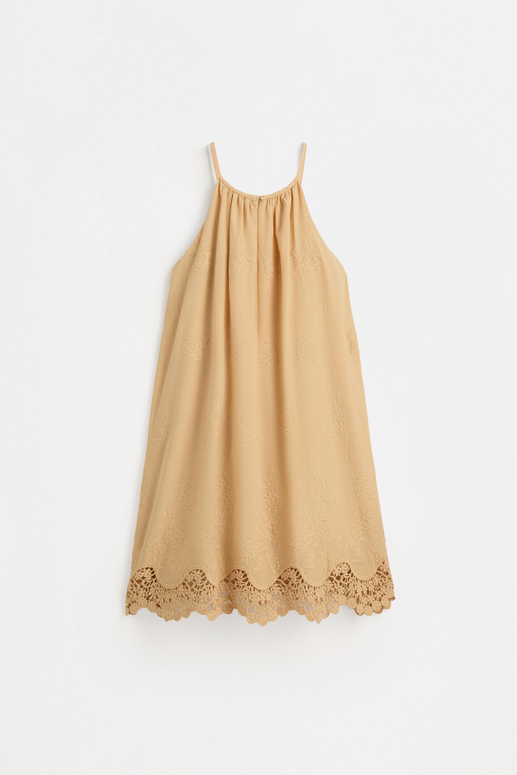Border print dress — OCHRE