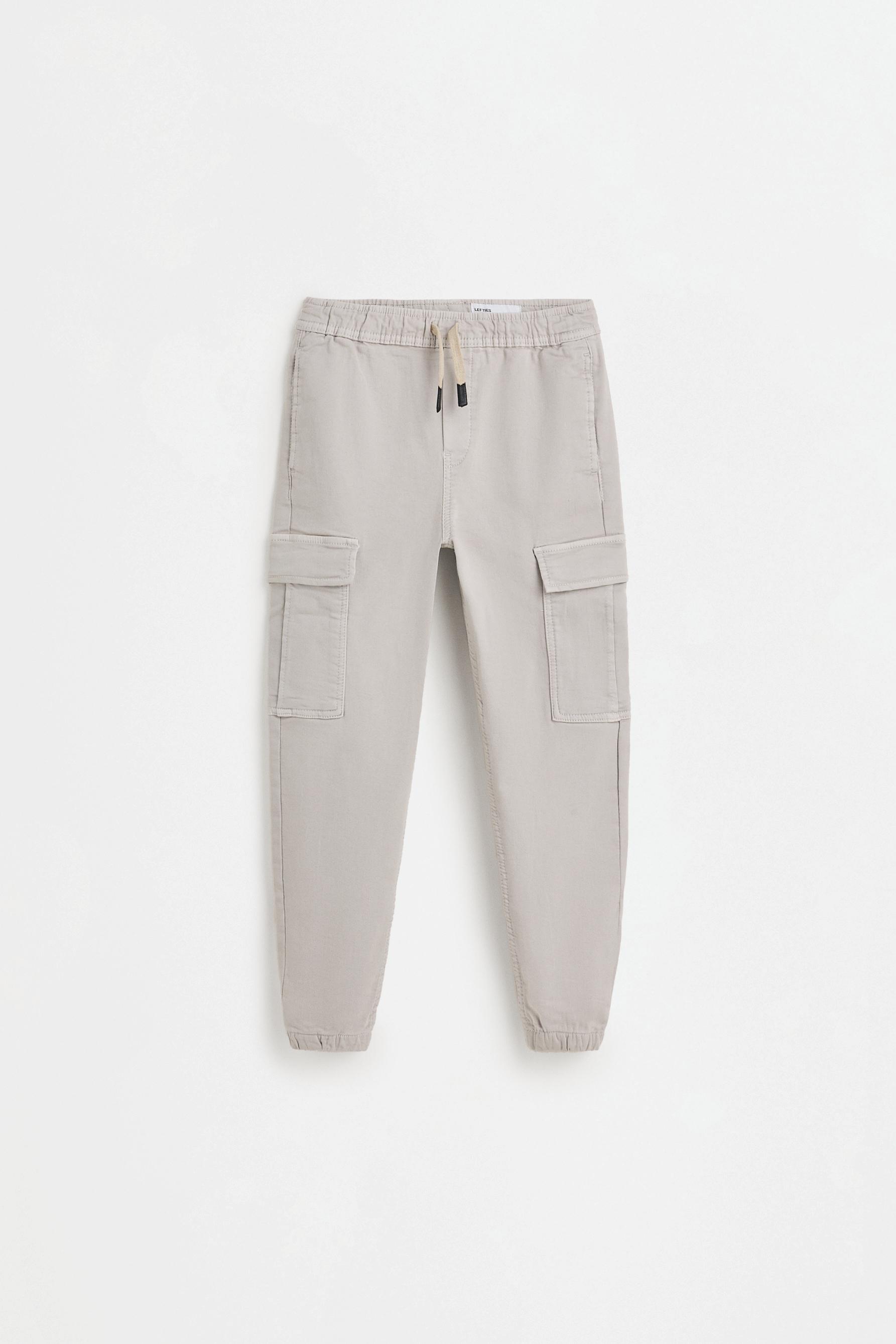 Cargo jogger jeans — PALE GREY