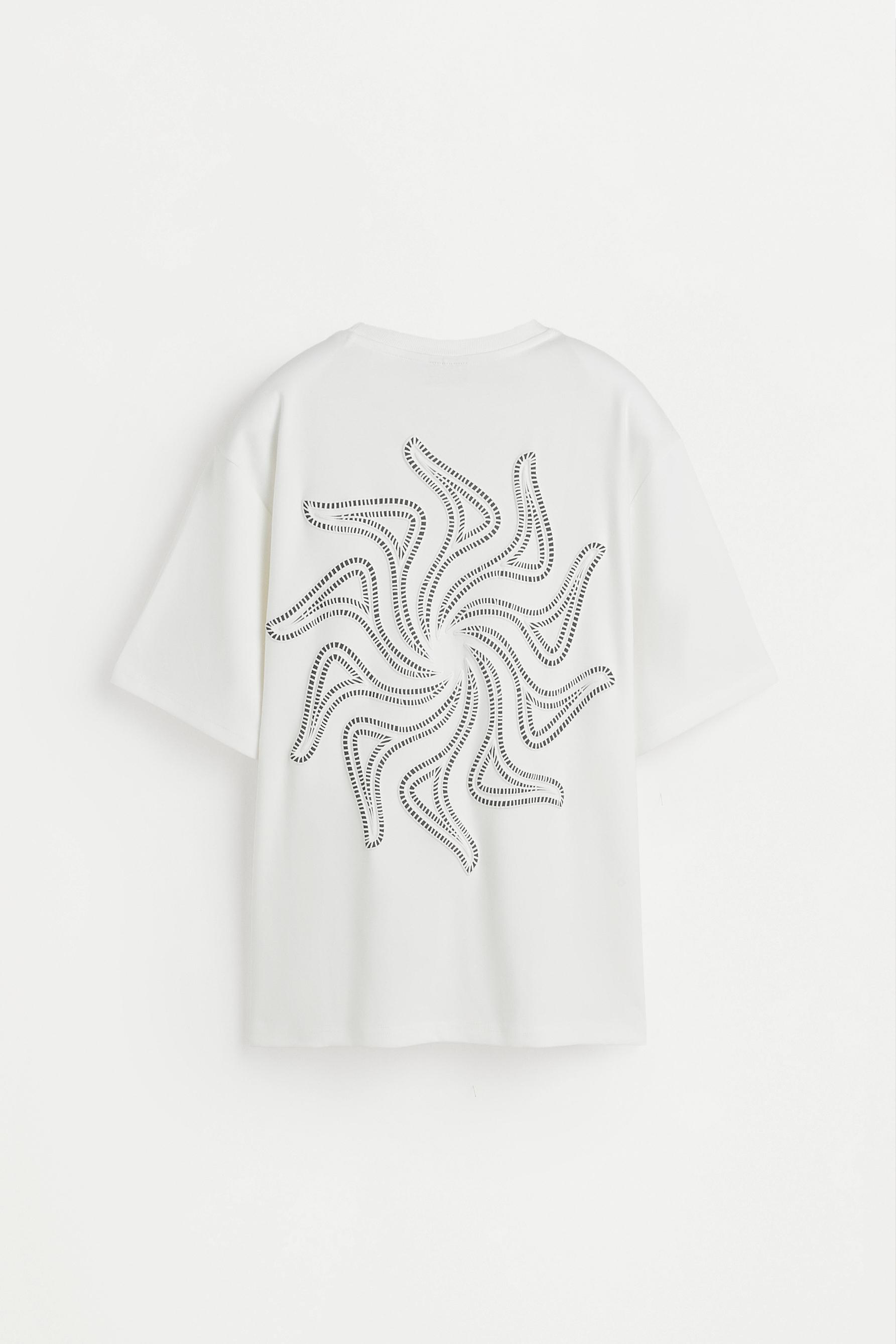 Back print T-shirt — OFF WHITE