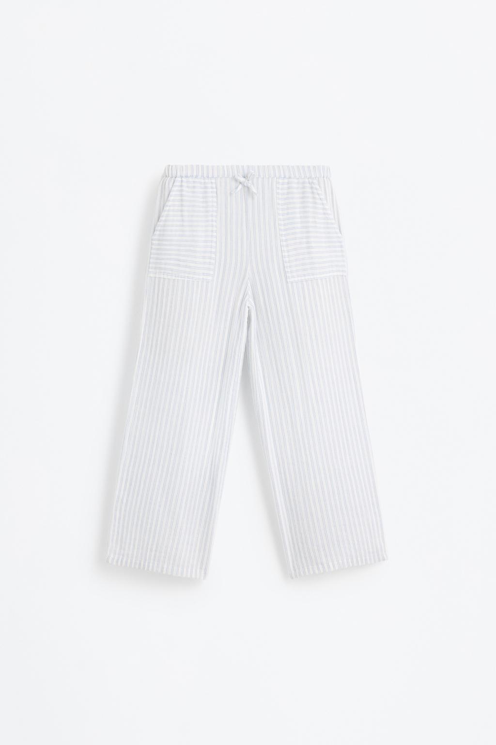 Textured trousers