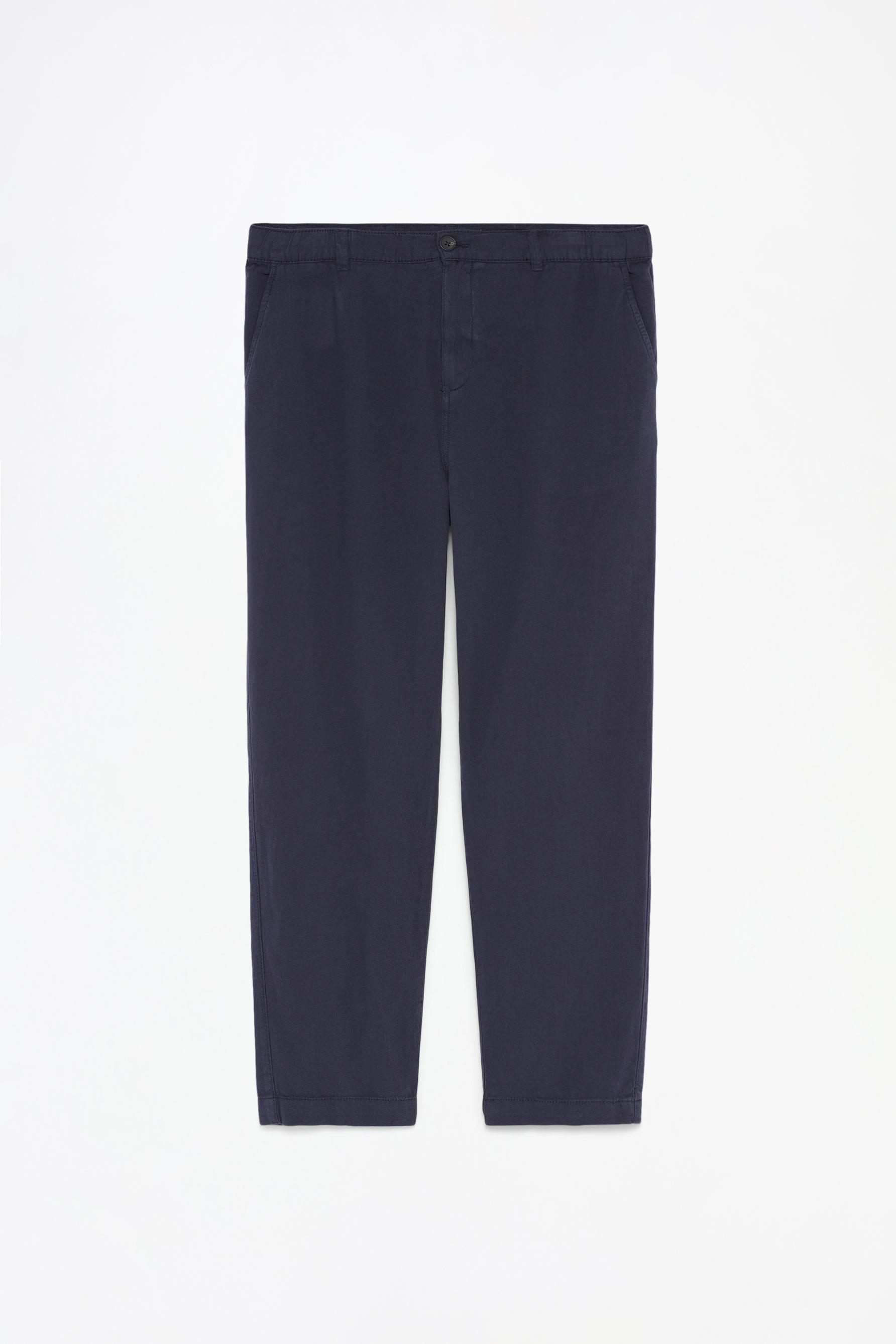 Pantalón chino algodón - lino