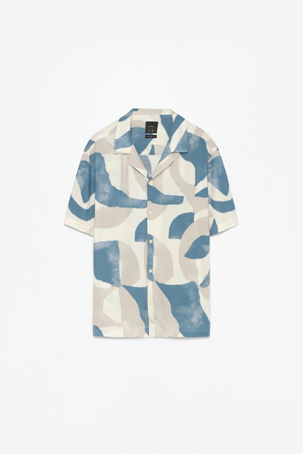 Printed resort shirt