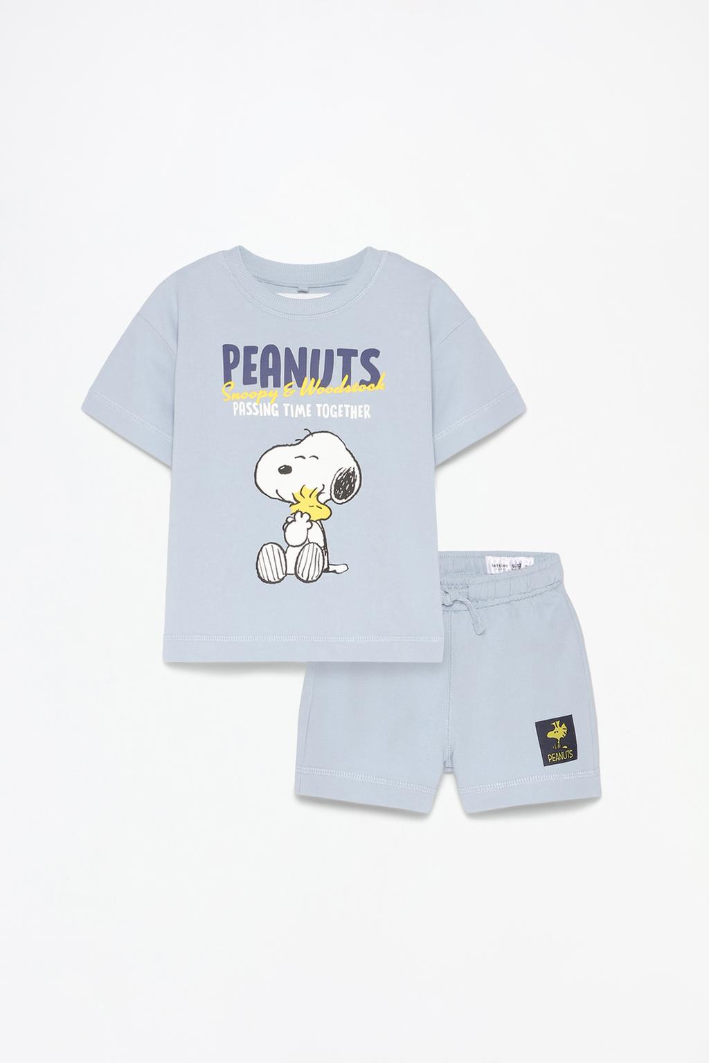 Conxunto camiseta e bermudas Snoopy Peanuts™