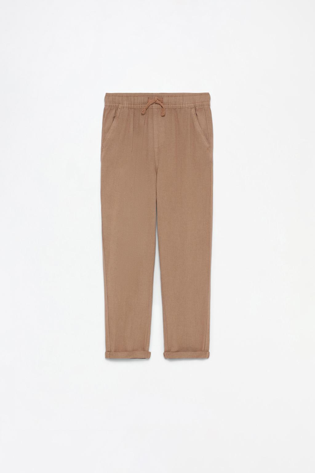 Cotton - linen trousers