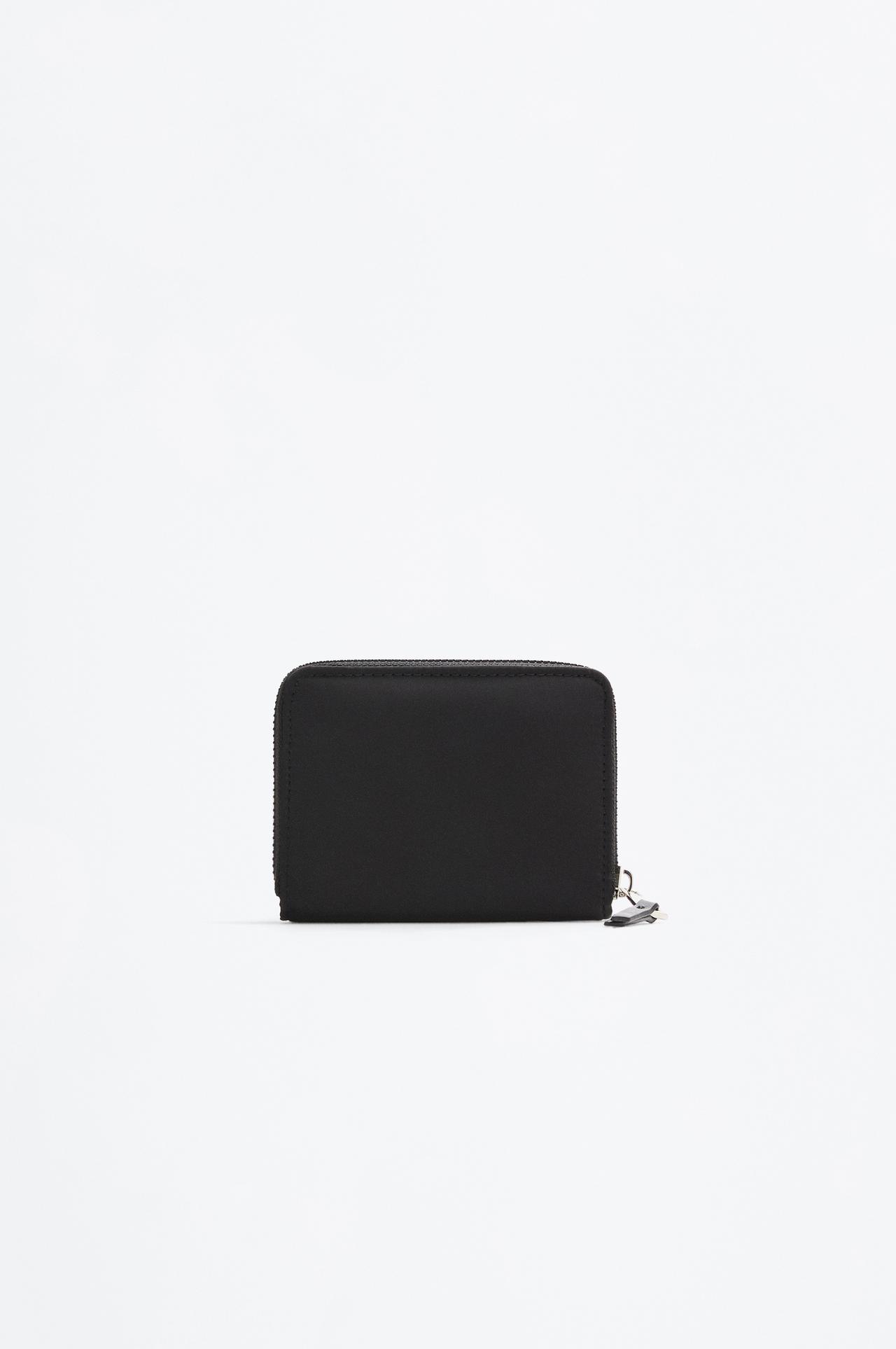 Nylon wallet — BLACK