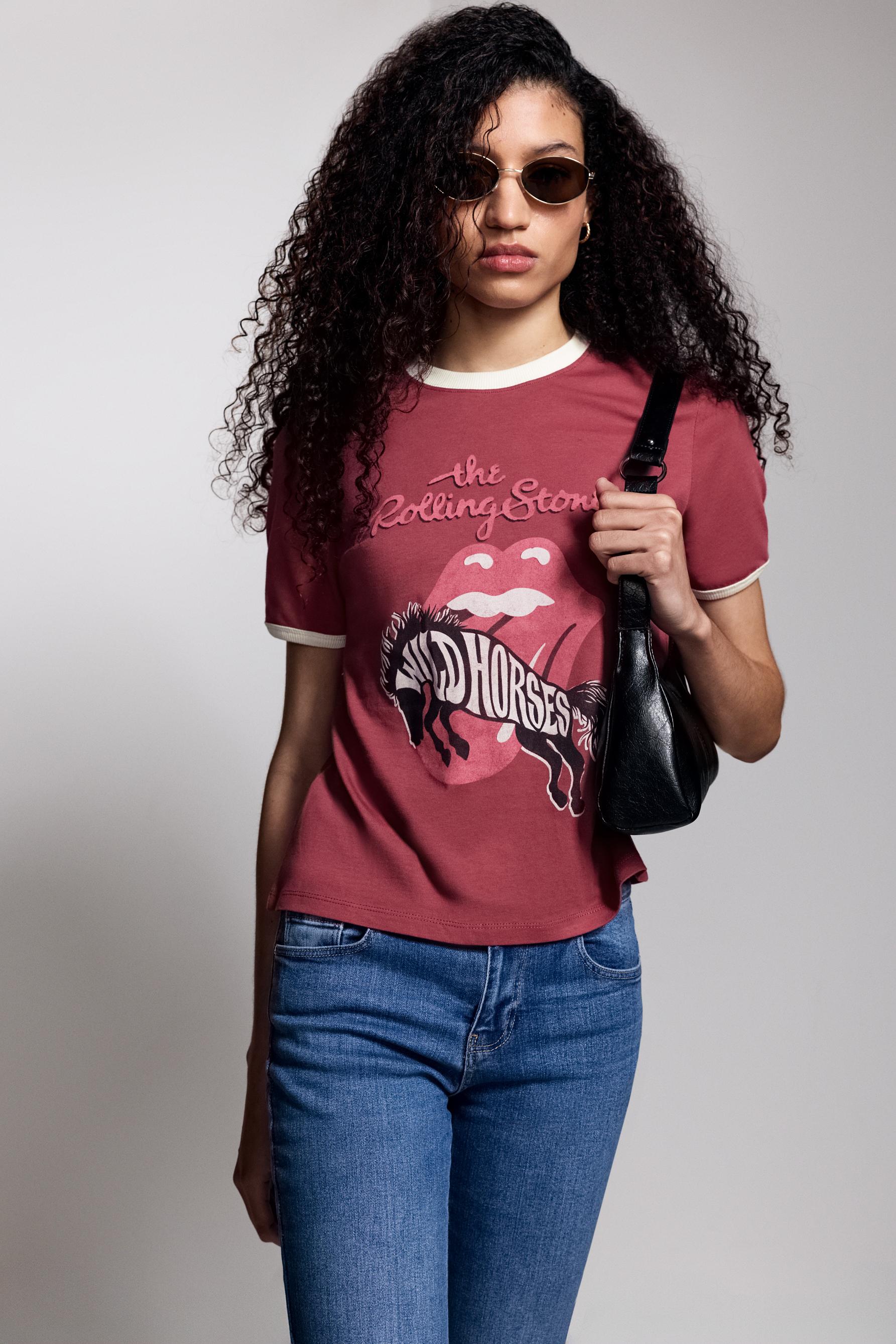 The Rolling Stones ©Universal T-shirt — PINK