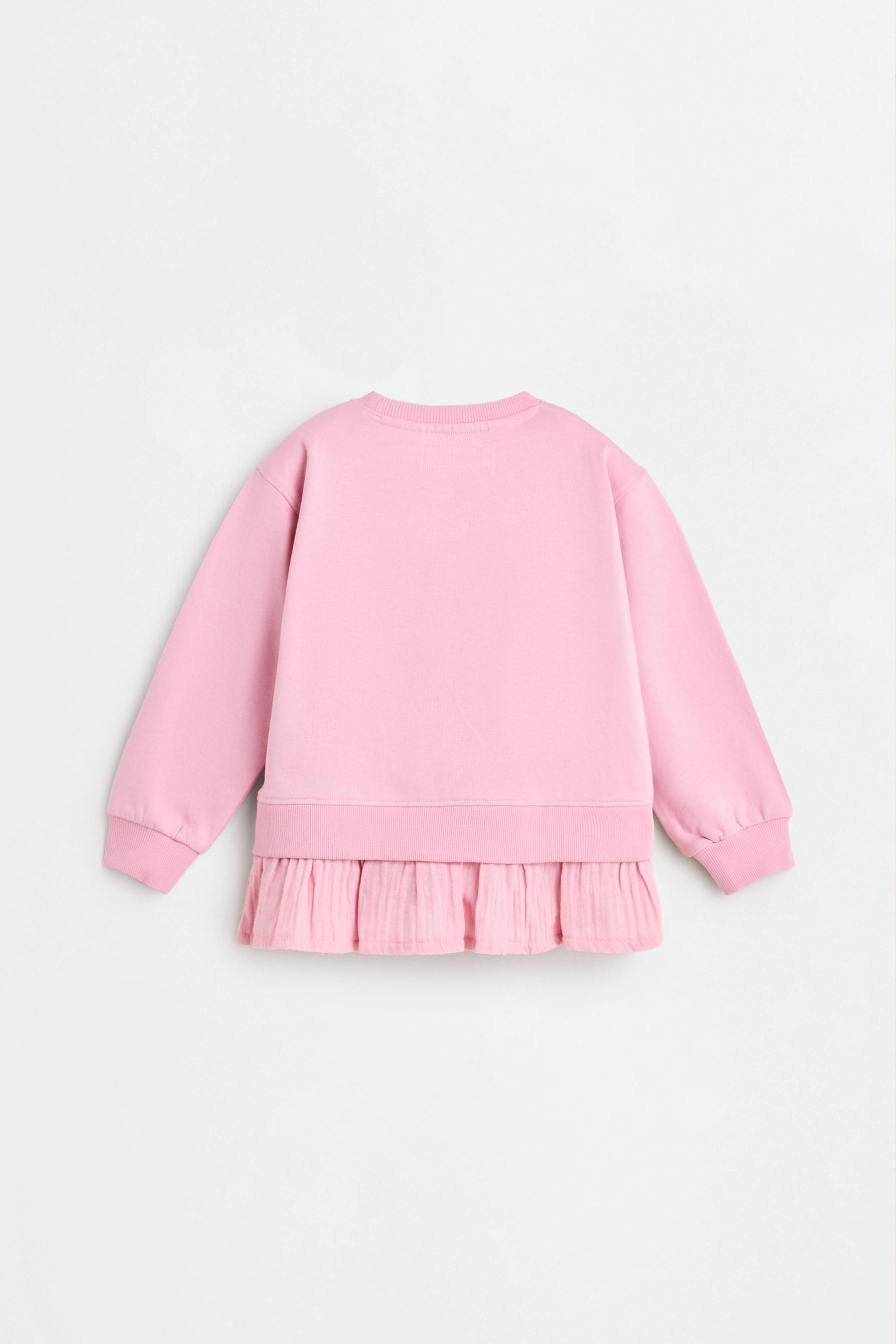 Stitch ©Disney ruffle sweatshirt and leggings co-ord — MEDIUM PINK
