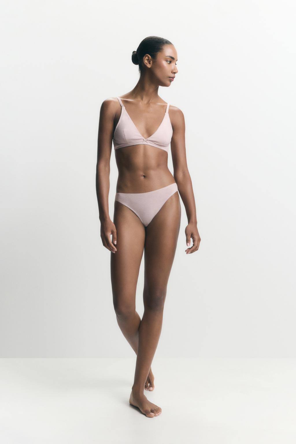 3-Pack of cotton thongs