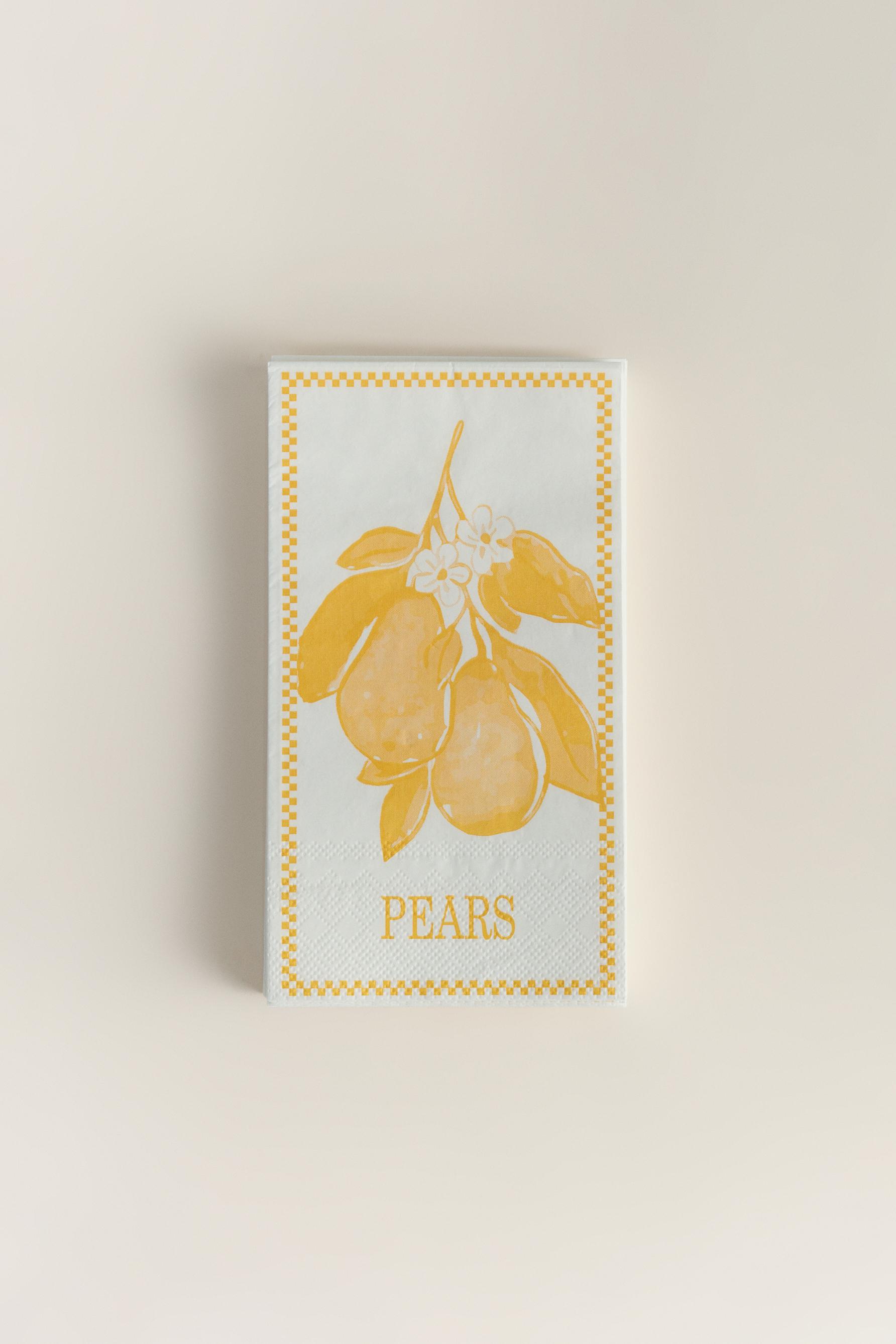 Pack 15 servilletas papel estampadas