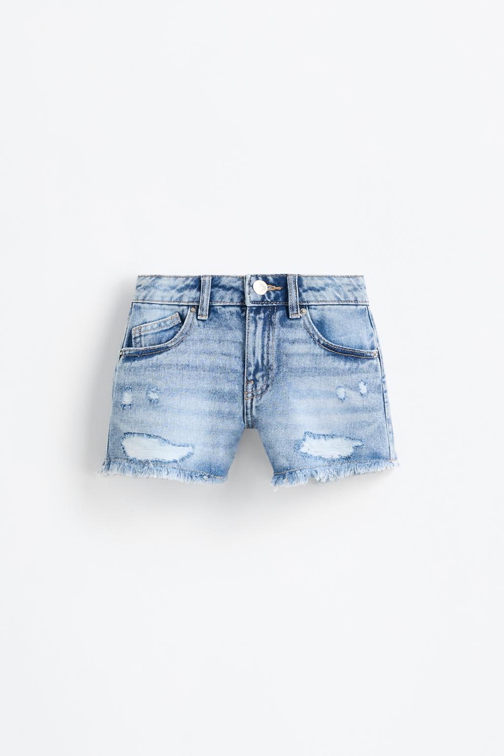 Bermuda denim rotos