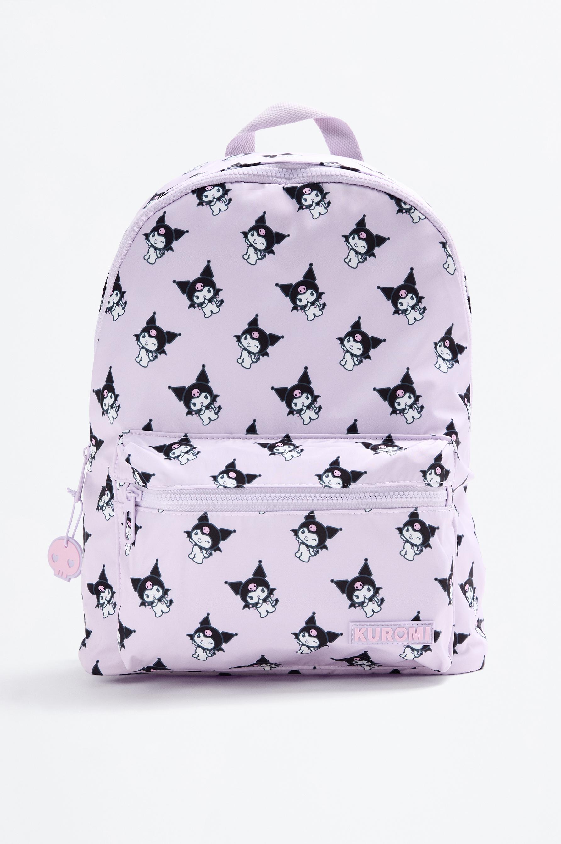 Kuromi Hello Kitty ©SANRIO school backpack — MAUVE