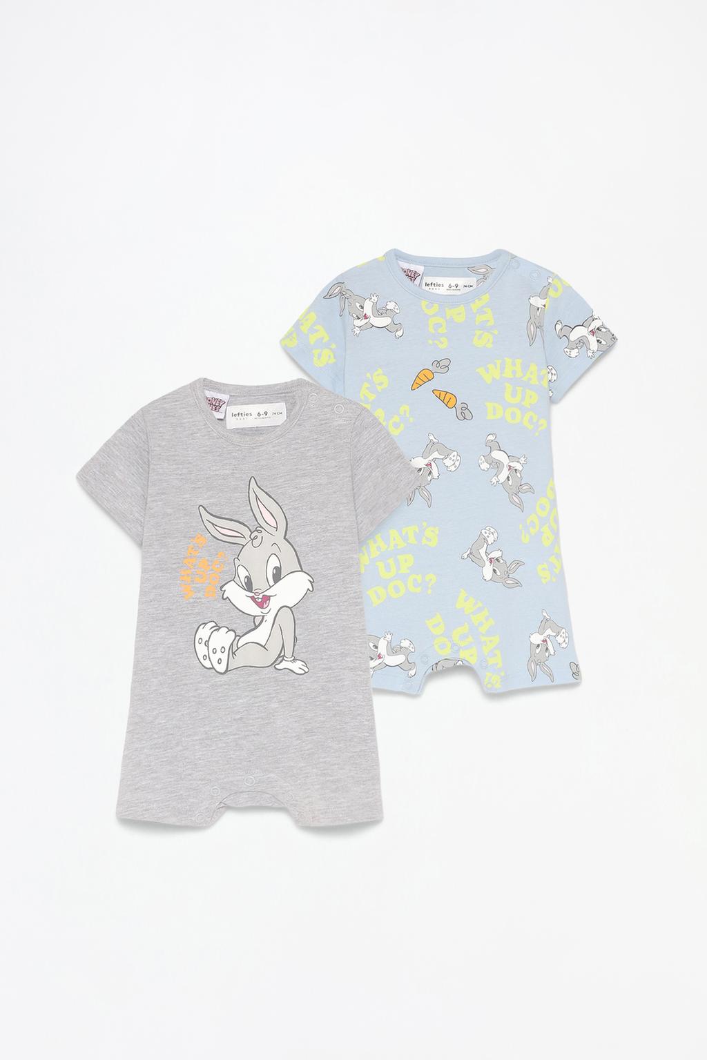 Pack 2 pijamas Looney Tunes © &™ Warner Bros enteros