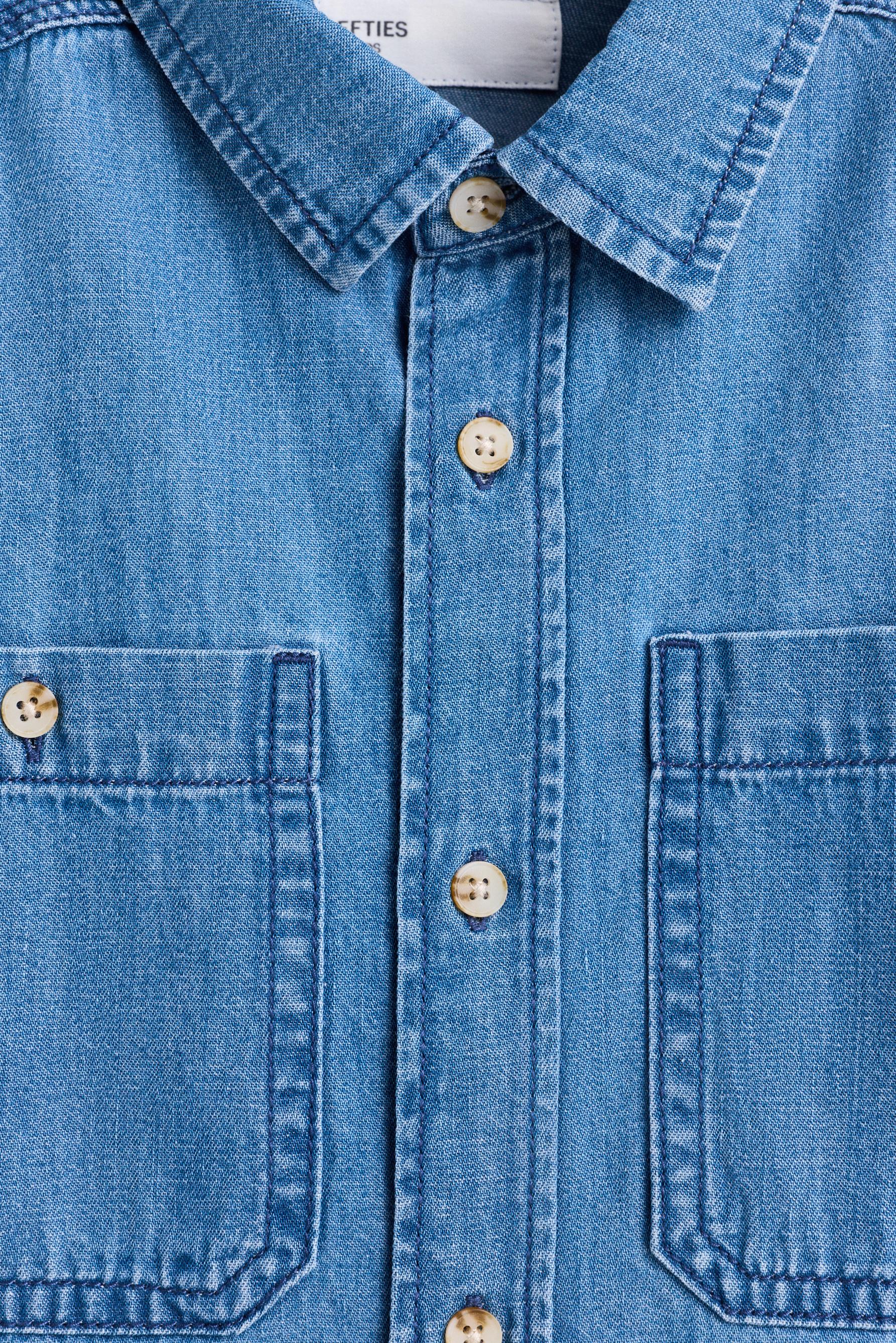 Denim shirt — BLUE