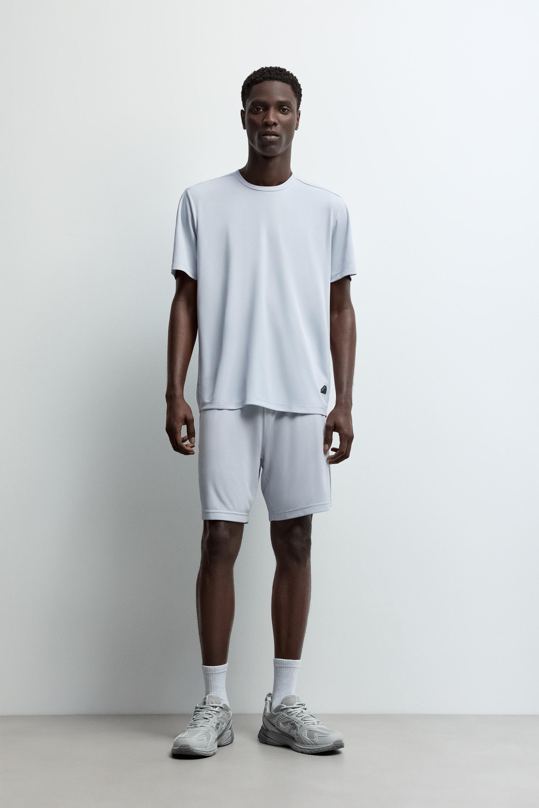 Sports T-shirt — DARK GREY MARL