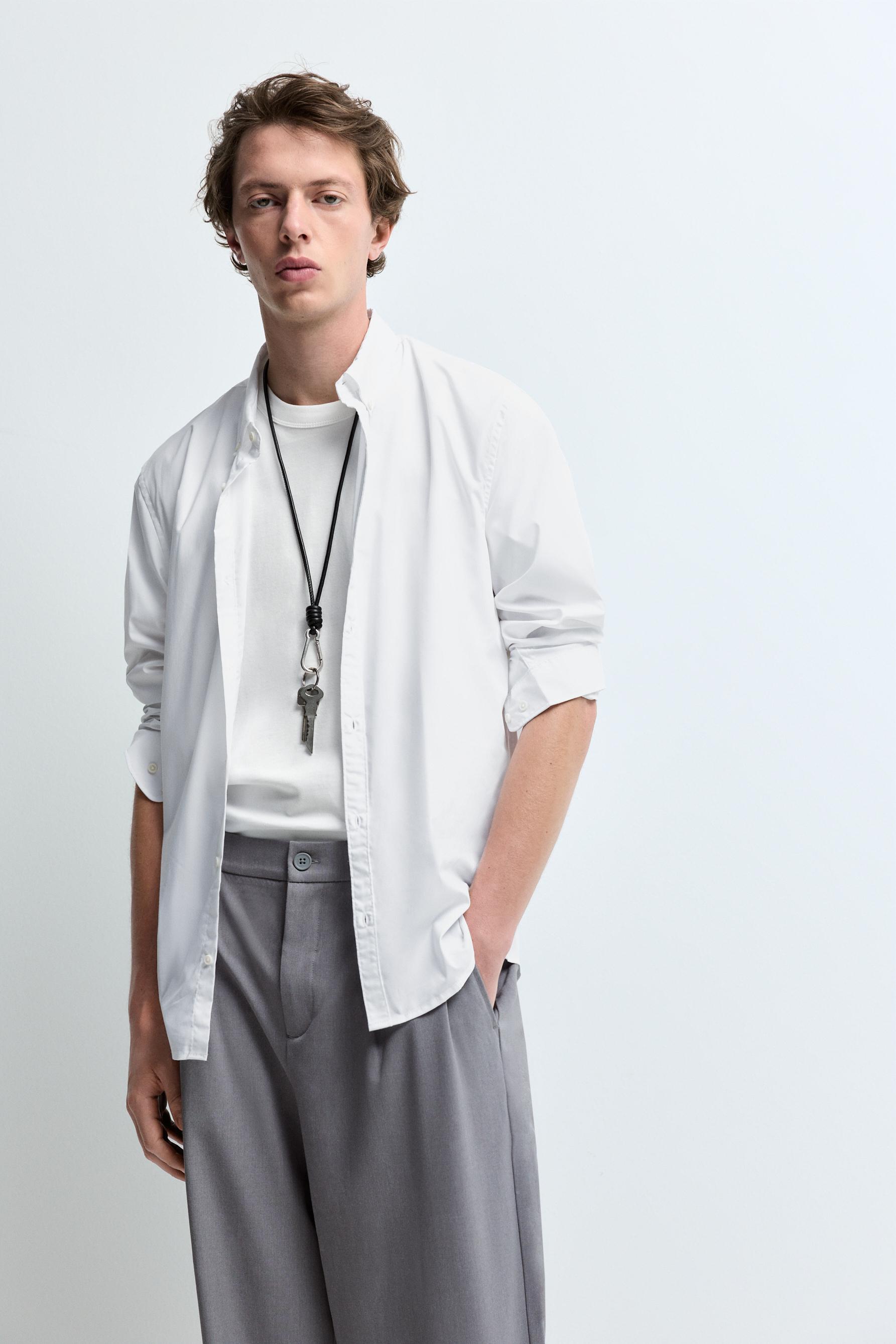 Basic shirt — WHITE