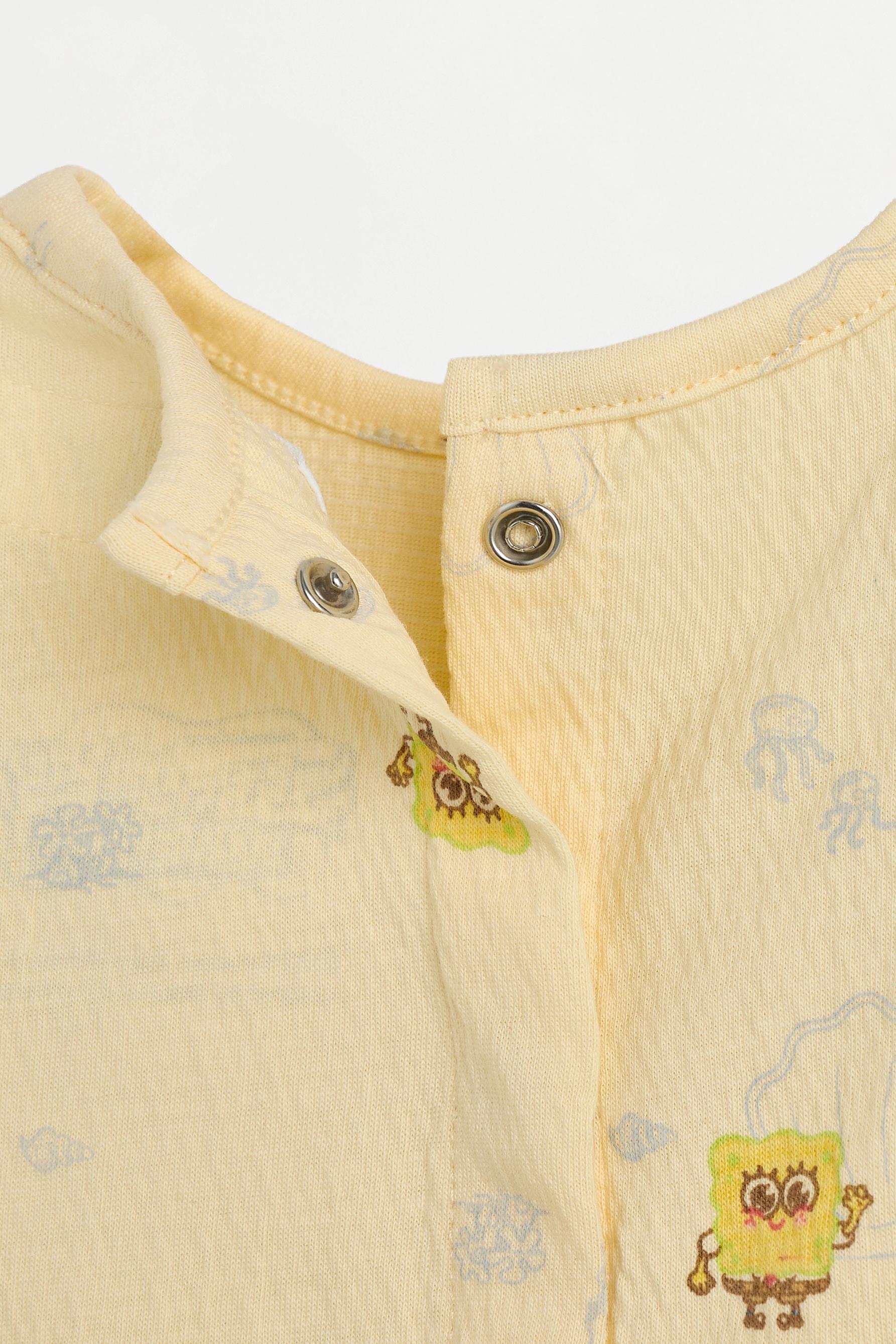 SpongeBob Nickelodeon™ T-shirt and bloomer set — VANILLA