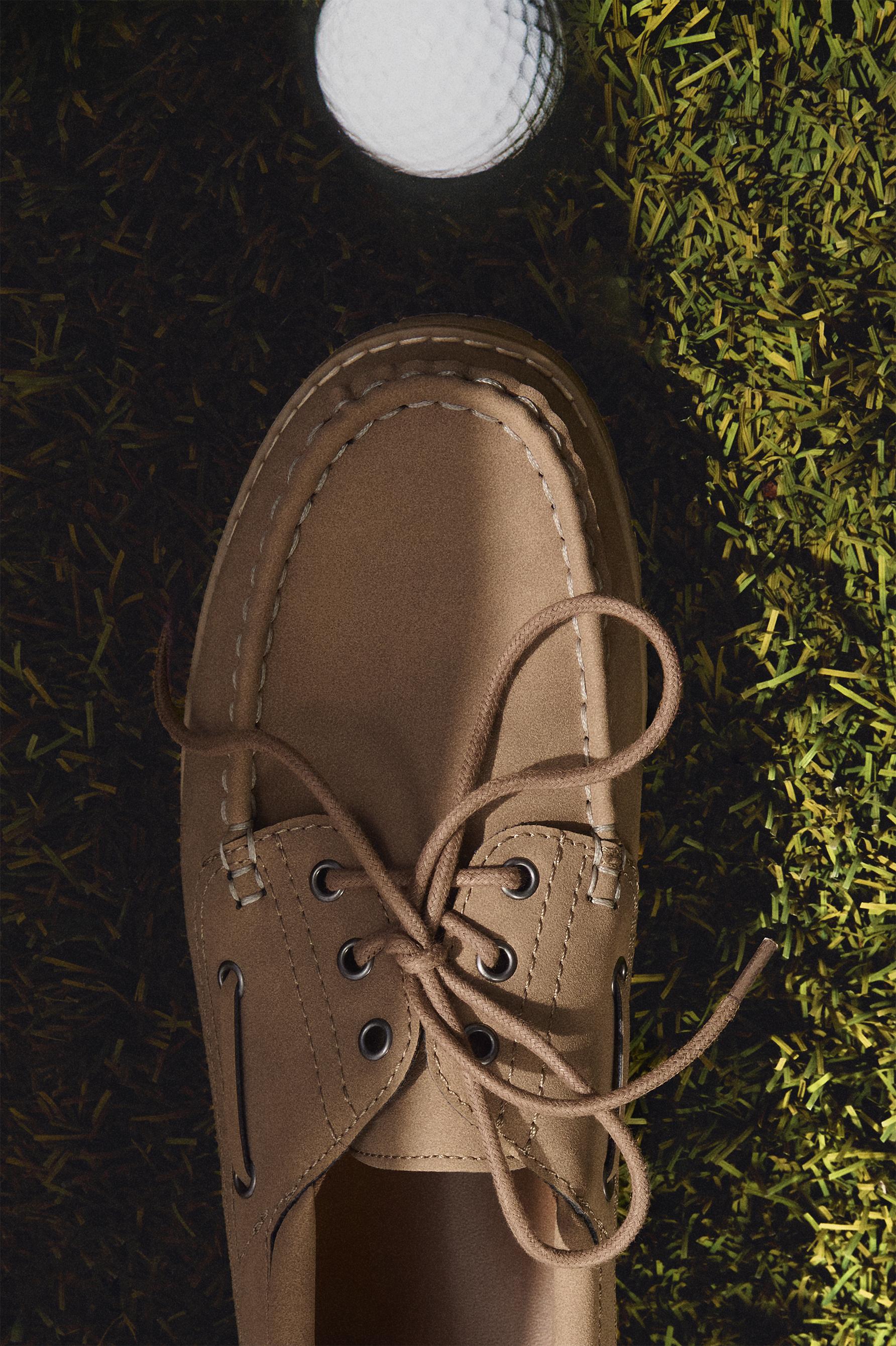Boat shoe — BEIGE