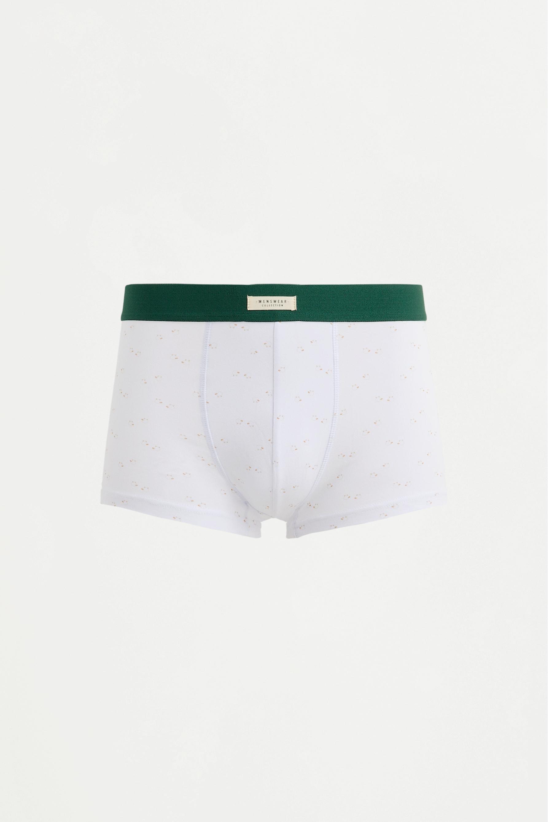 Mixed Boxer Briefs (5-Pack) — WHITE