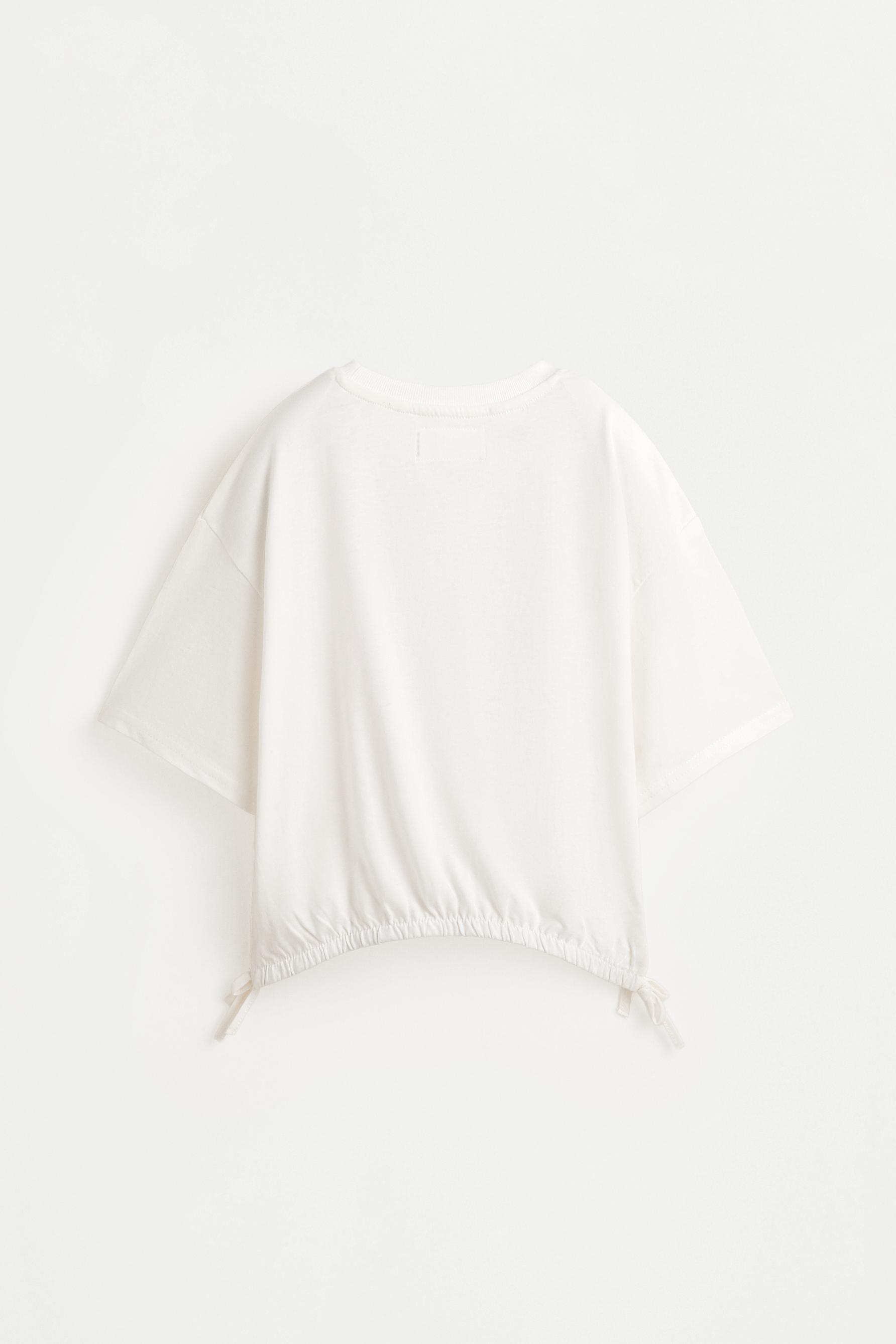 Pochacco ©SANRIO Bow T-shirt — OFF WHITE
