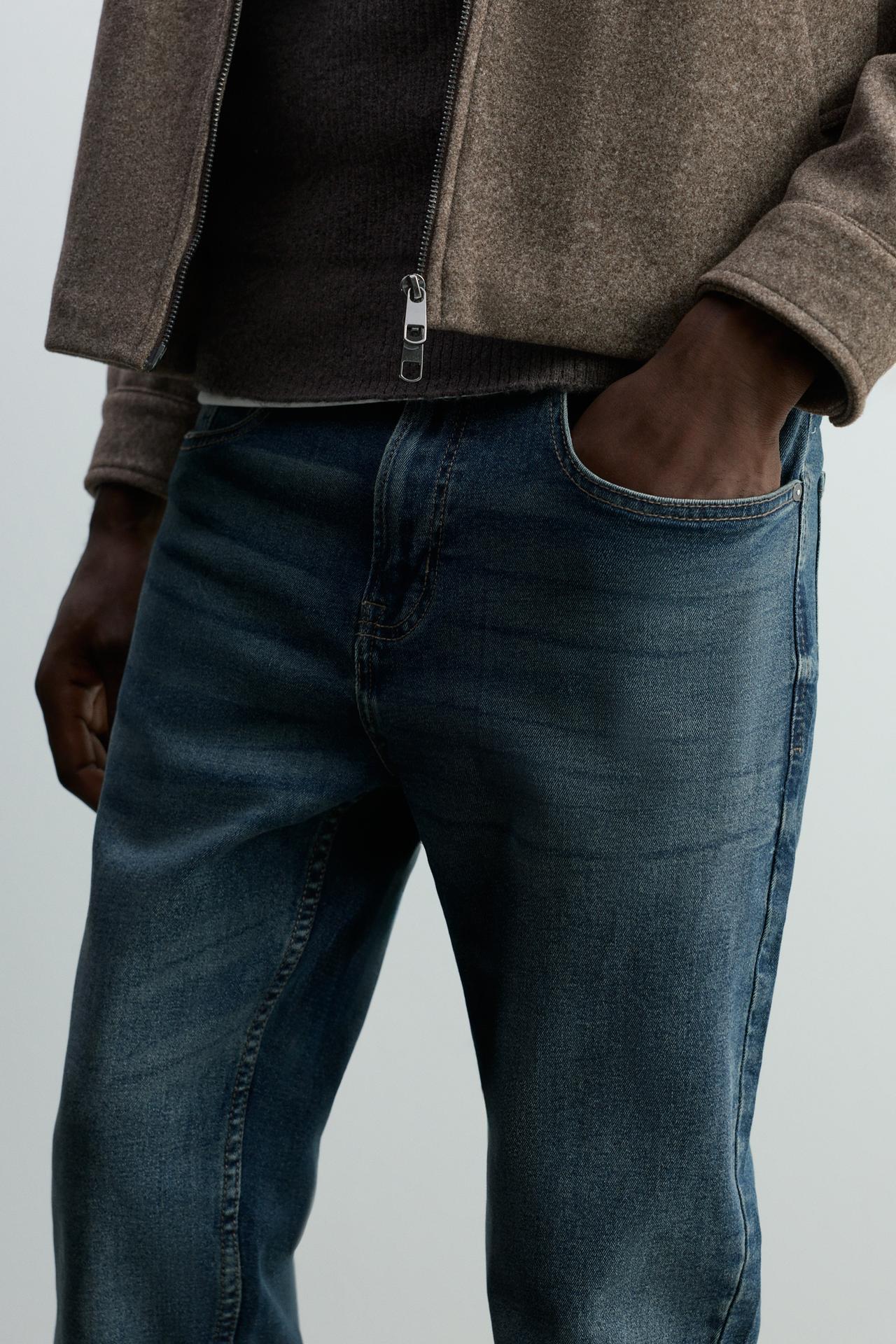 Slim fit jeans — FADED PETROL BLUE