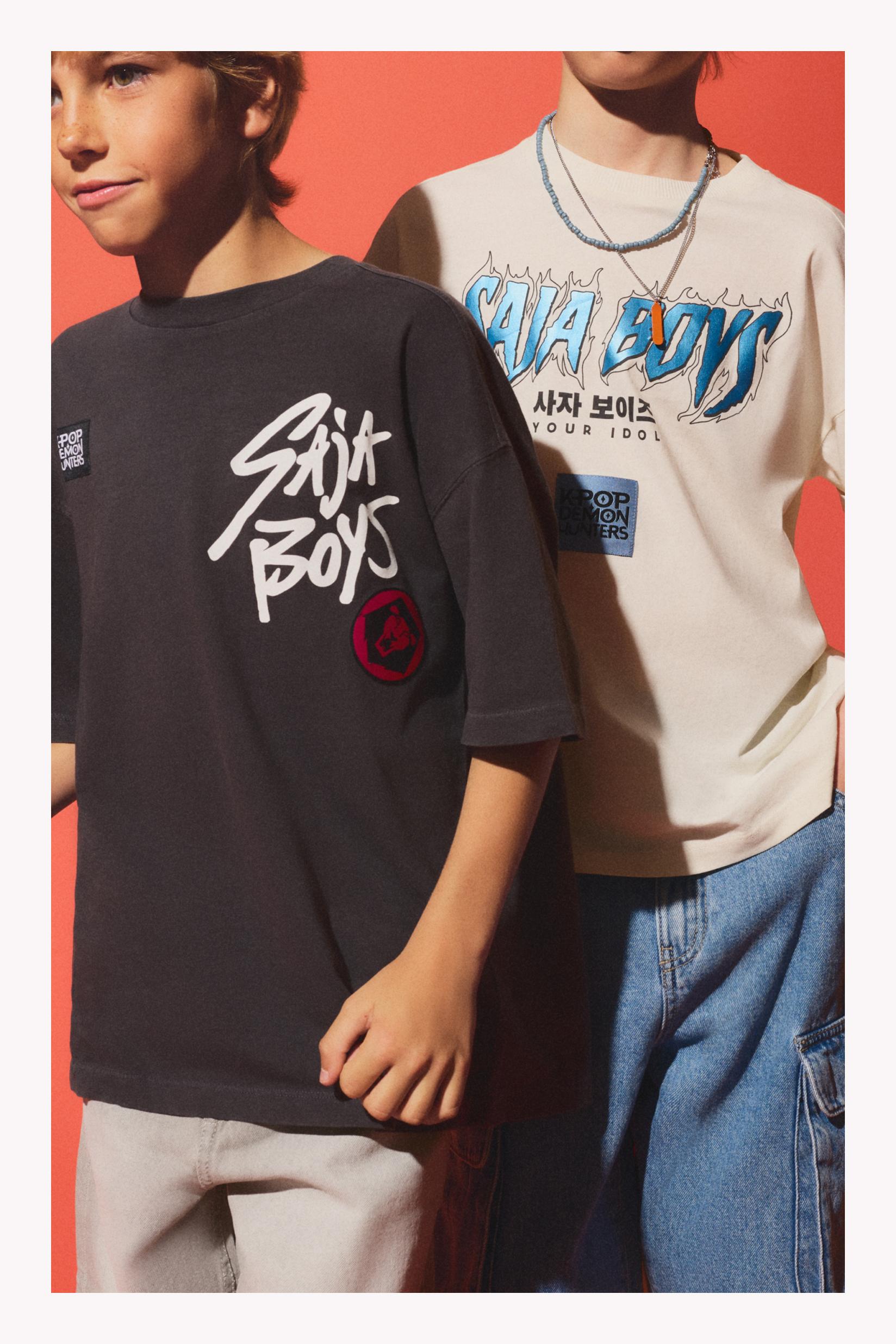 Saja Boys K-Pop Demon Hunters™/© Netflix T-shirt — WHITE