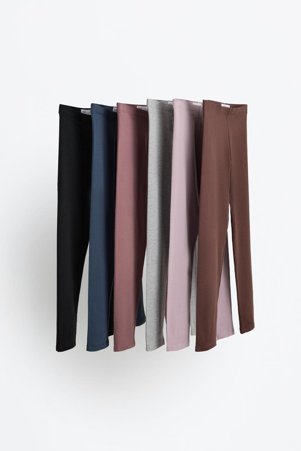 Pack 6 leggings lisos