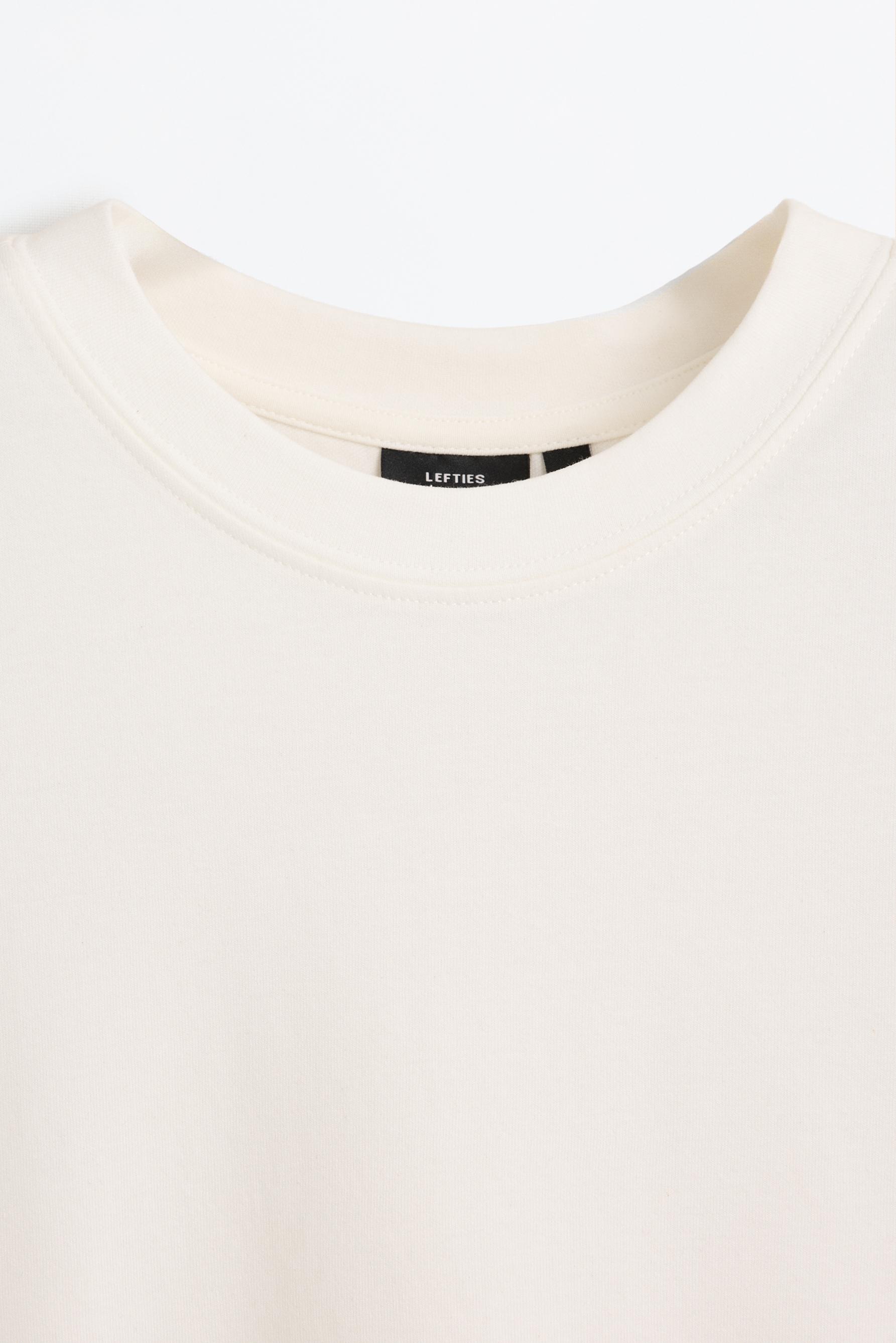 Soft Interlock T-shirt — WHITE