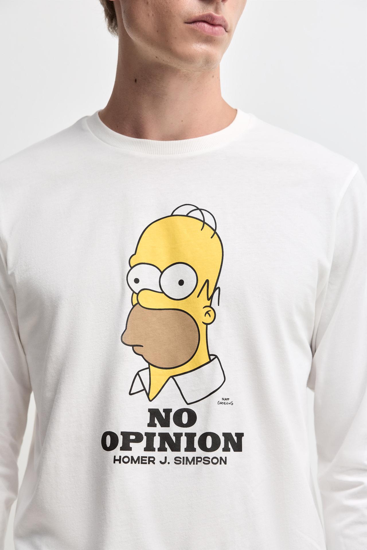 Homer Simpson long suede pajamas — OFF WHITE