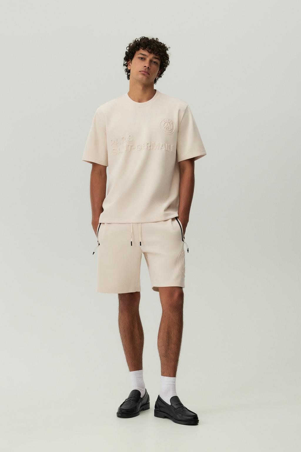 Paris Saint-Germain x Lefties interlock Bermuda shorts