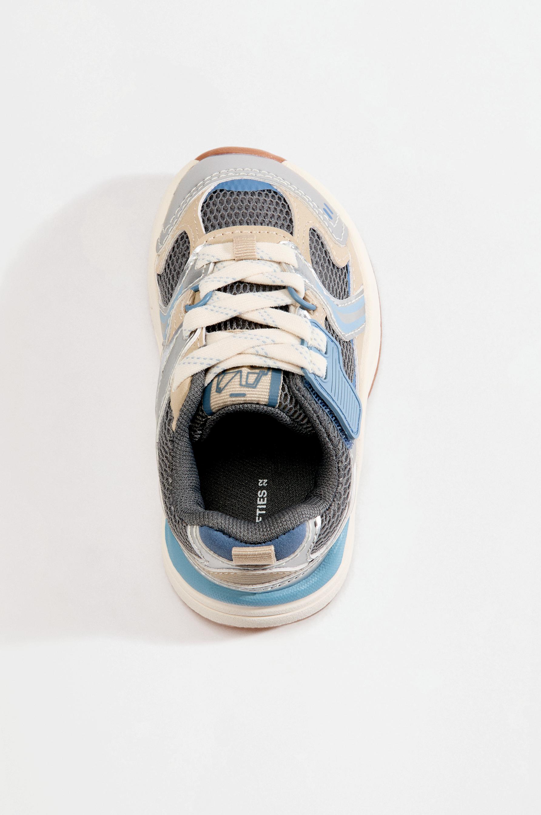 Multi-piece barefoot trainers — BLUE
