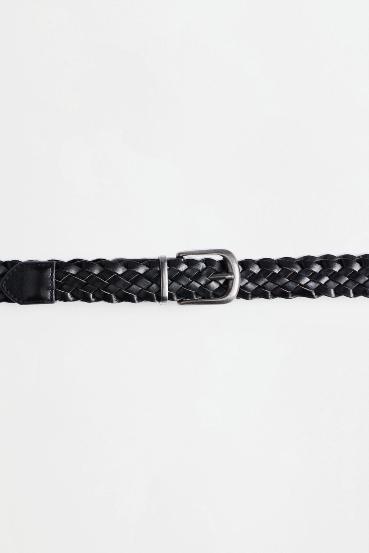 Braided belt — BLACK