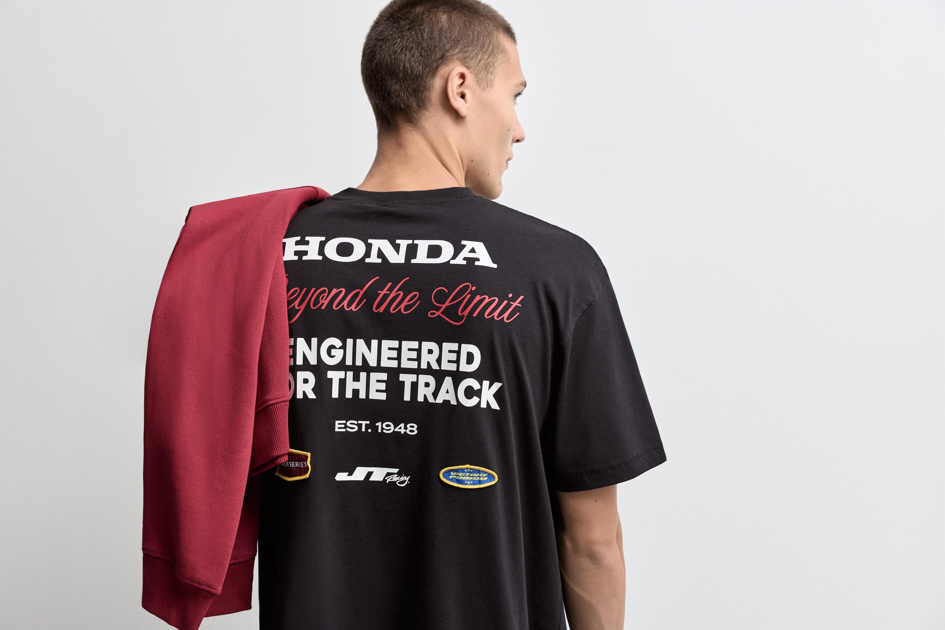 Honda patch T-shirt — ANTHRACITE GREY