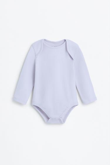 Pack of 6 plain bodysuits — WATER GREEN 2