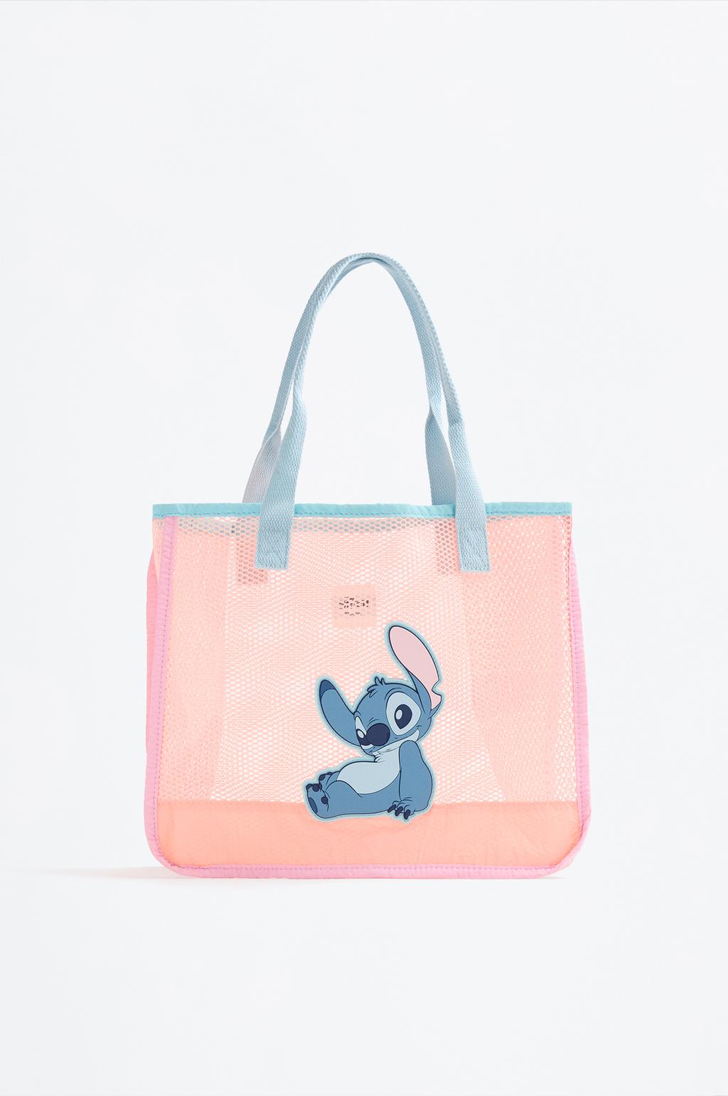 Stitch mesh tote bag