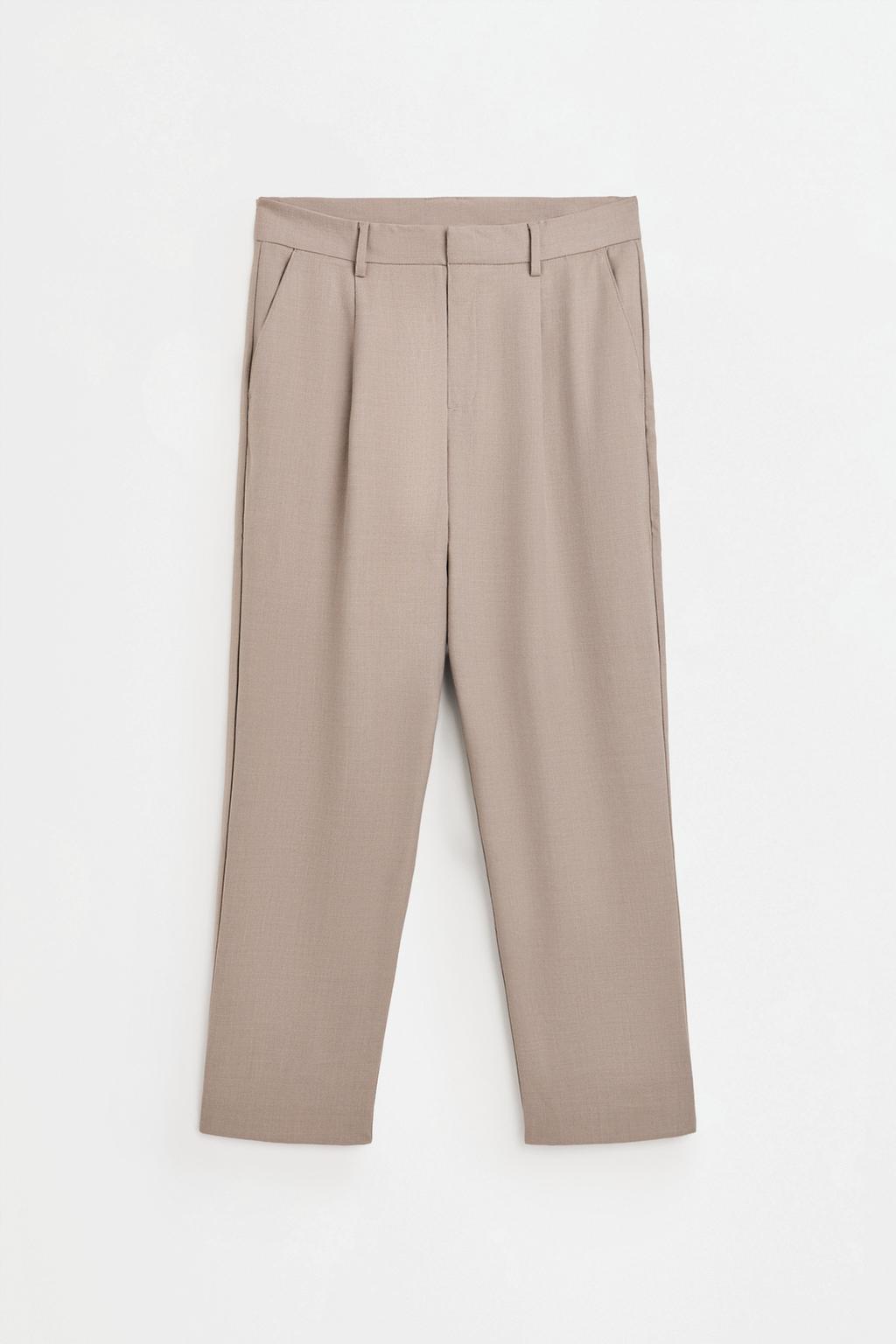 Lefties Tailored fit trousers with darts