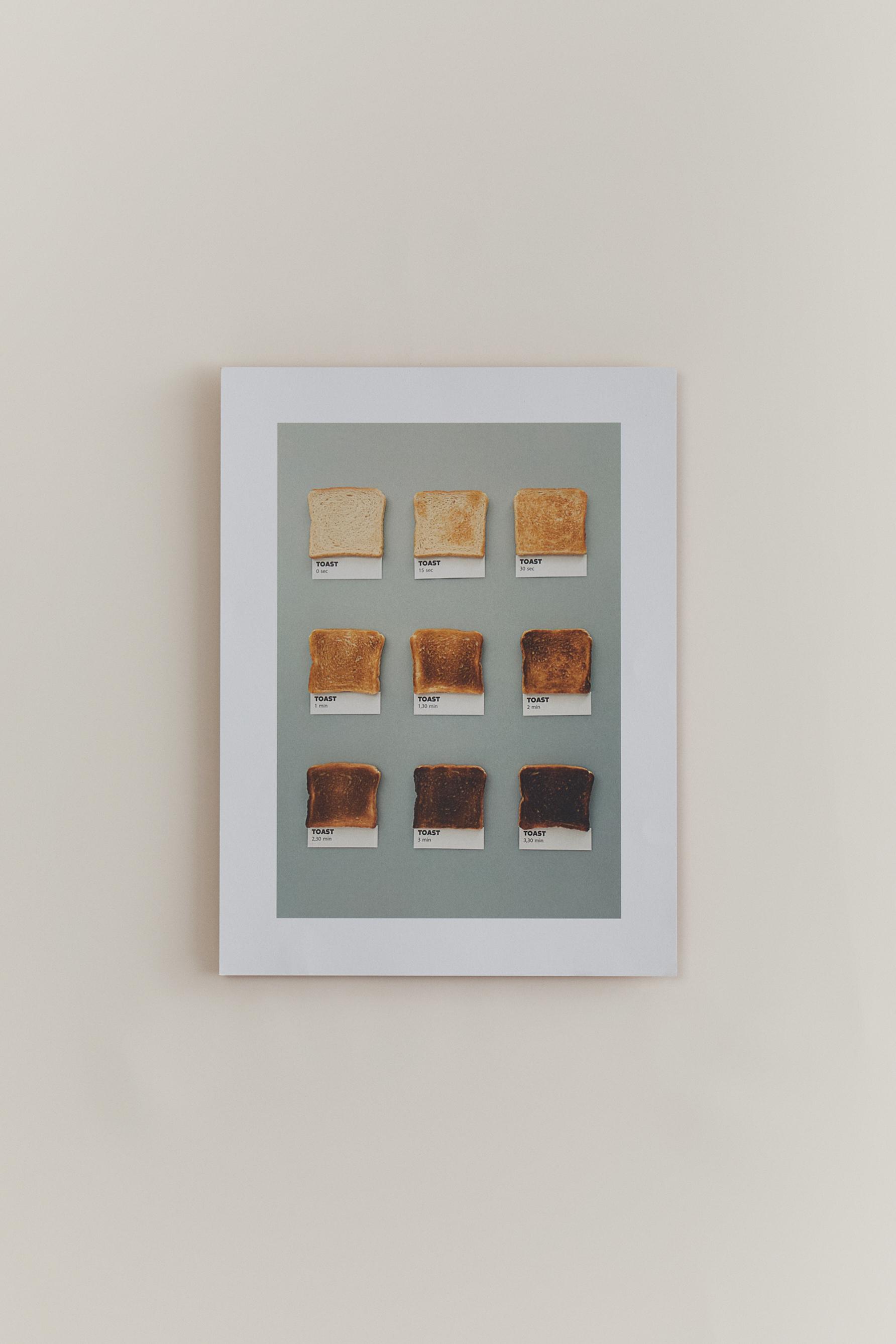 Póster Toast de POSTERY (30 x 40 cm)