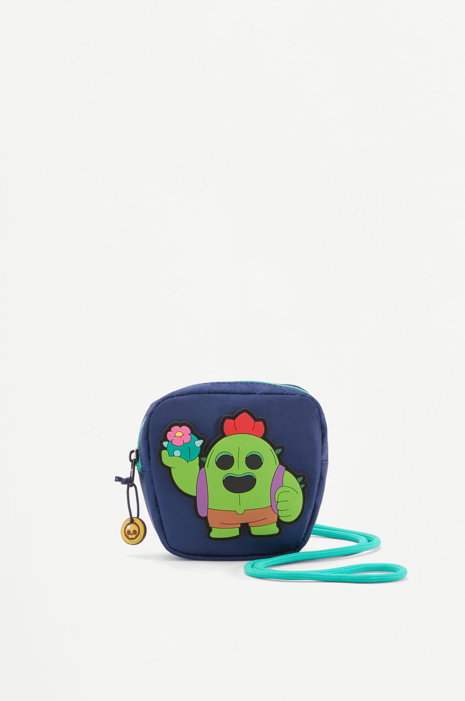 SPIKE BRAWL STARS ©Supercell Oy SHOULDER BAG — BLUE